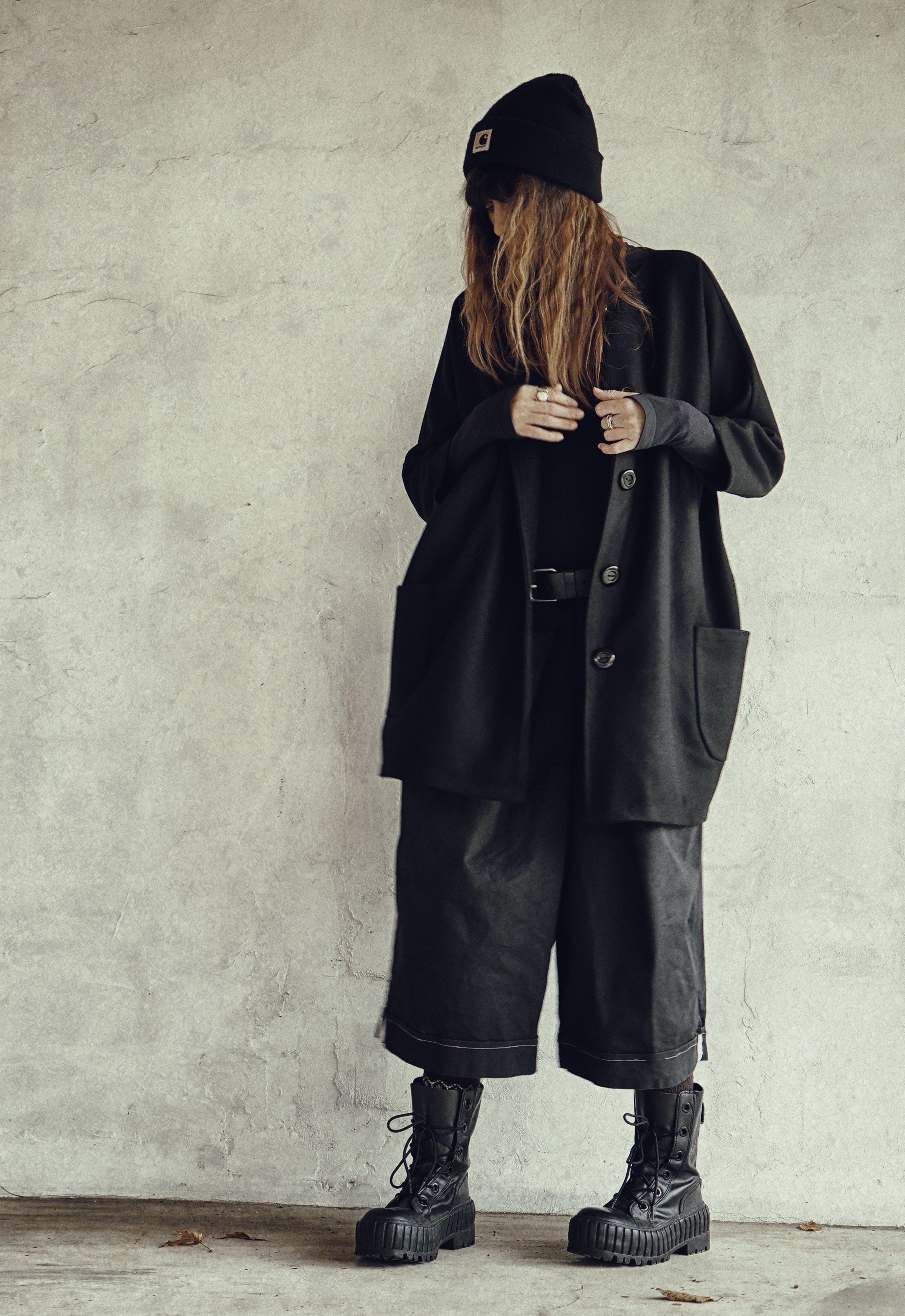 HIRAGANA — wool trench