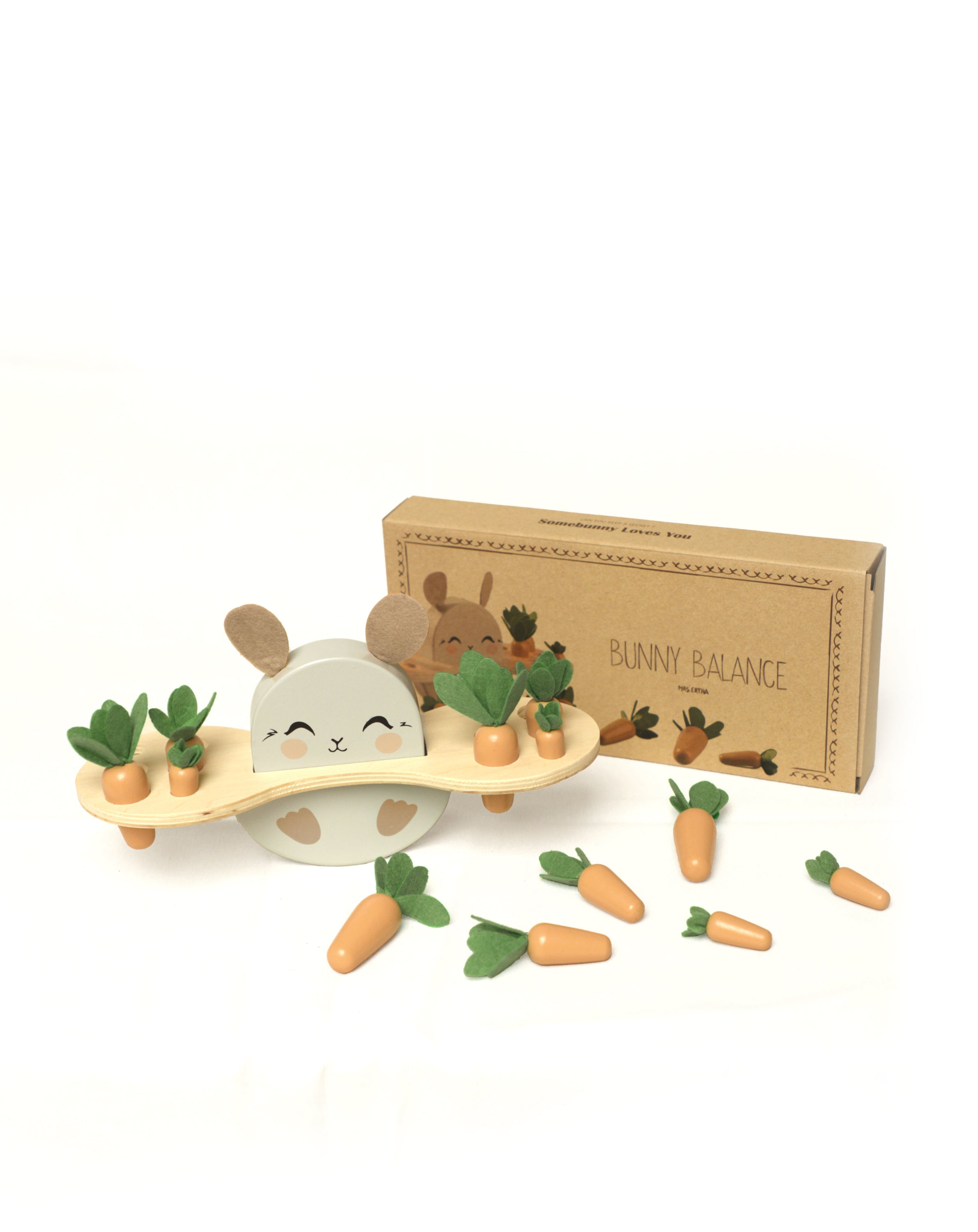 Bunny Balance - Wood puzzle