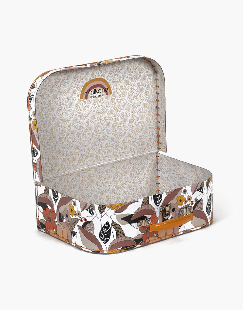 Set of 3 printed suitcases