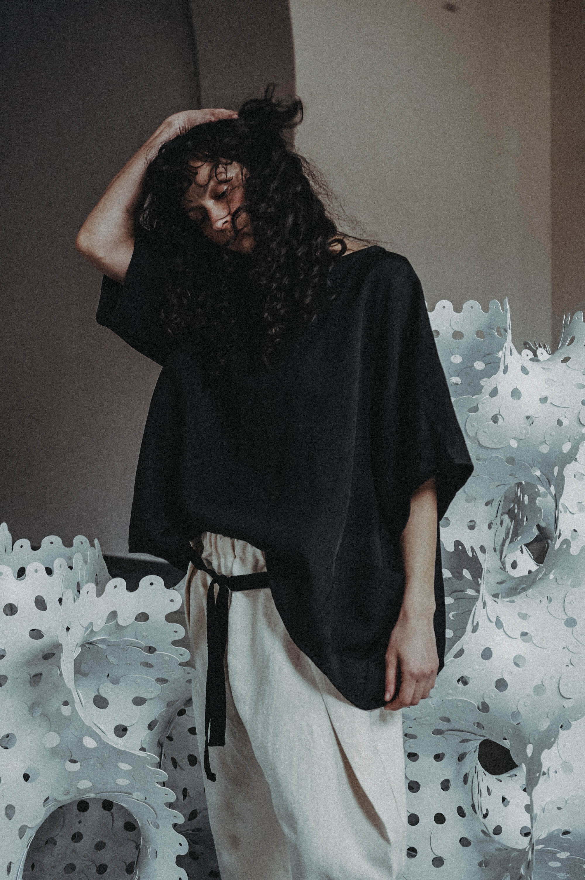 Slow Drive Linen Top