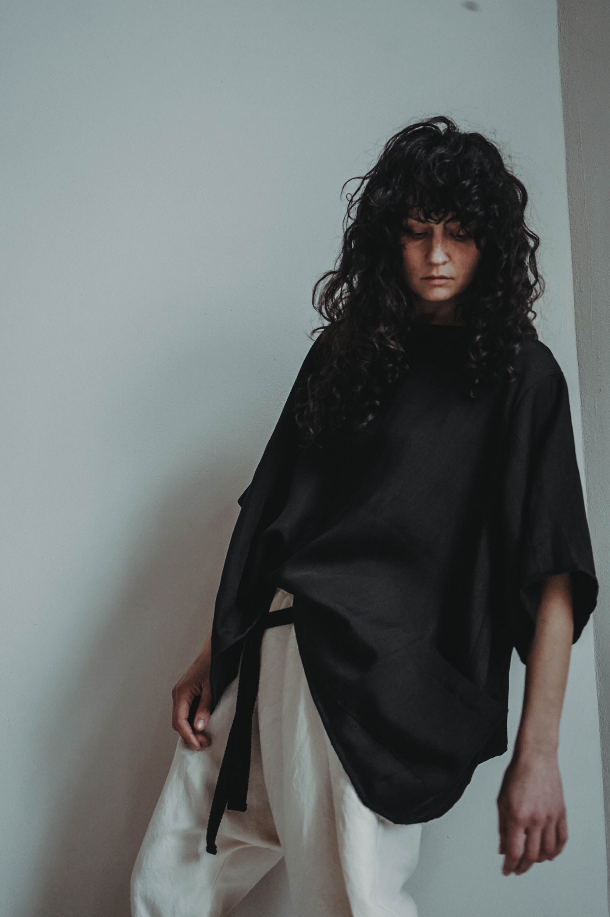 Slow Drive Linen Top