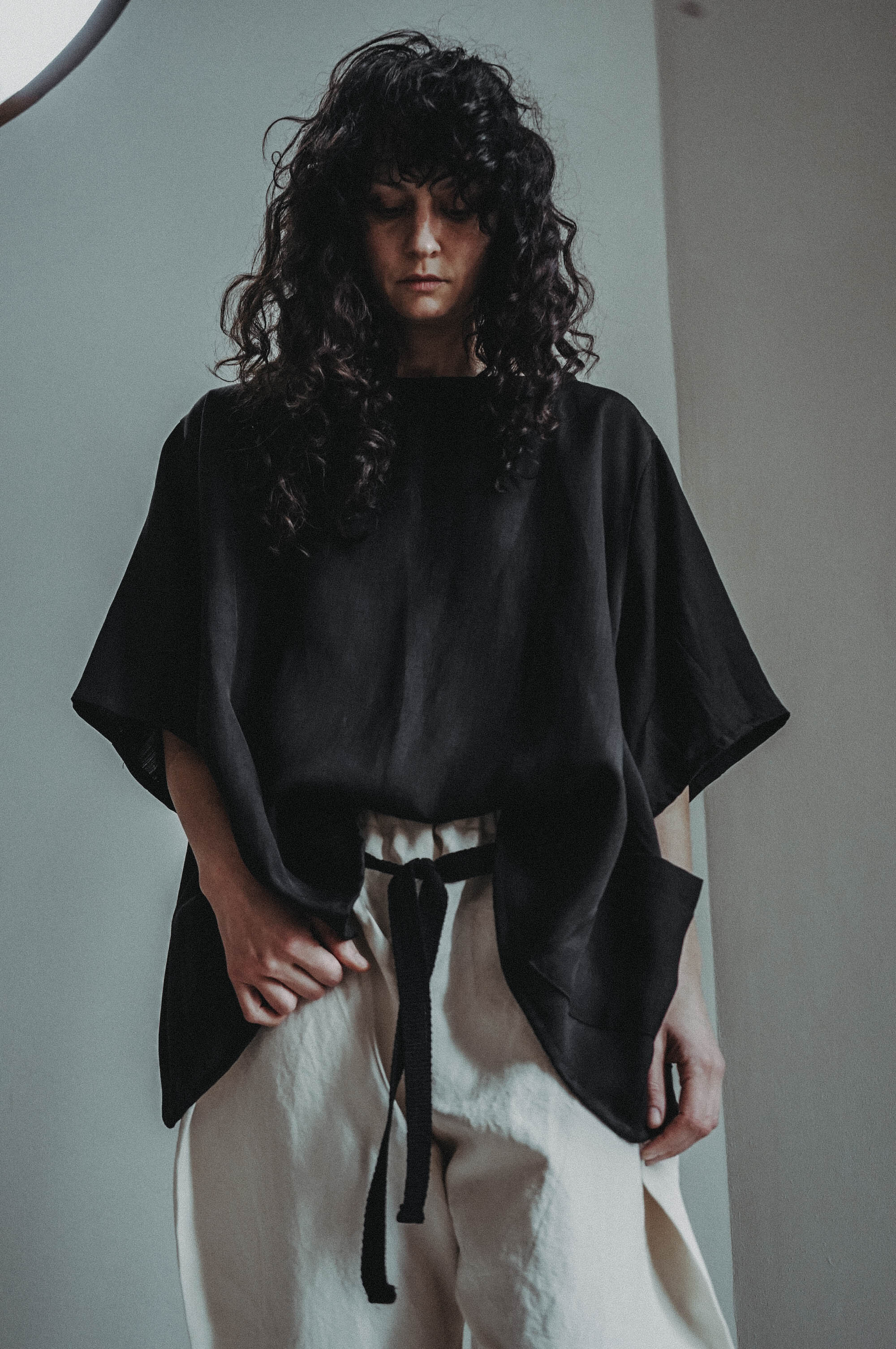 Slow Drive Linen Top
