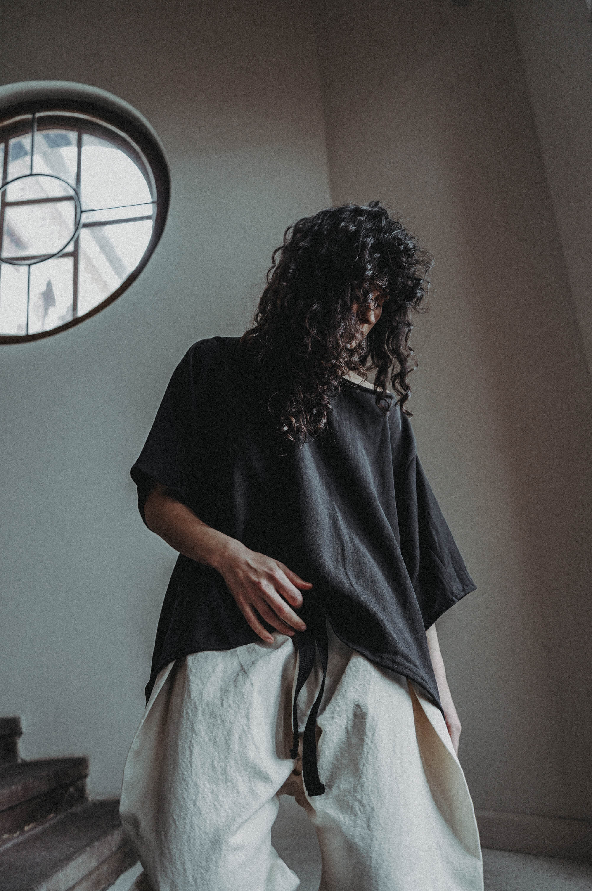 Slow Drive Linen Top