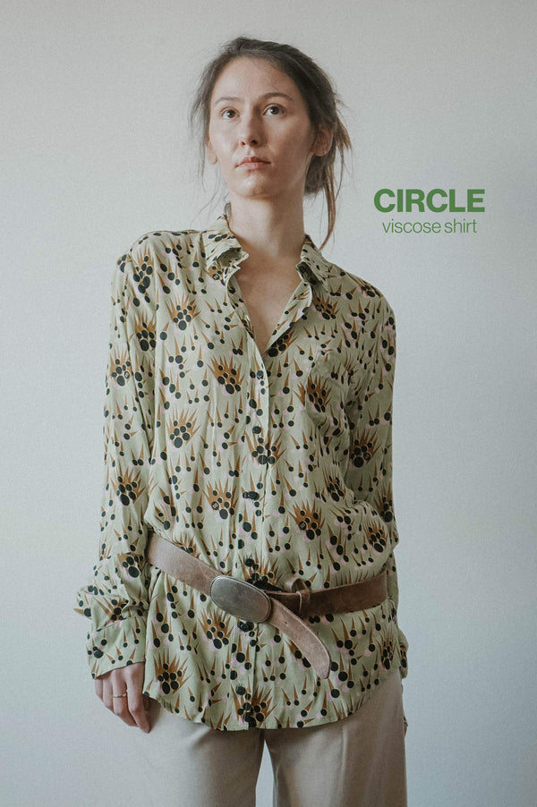 CIRCLE VISCOSE SHIRT