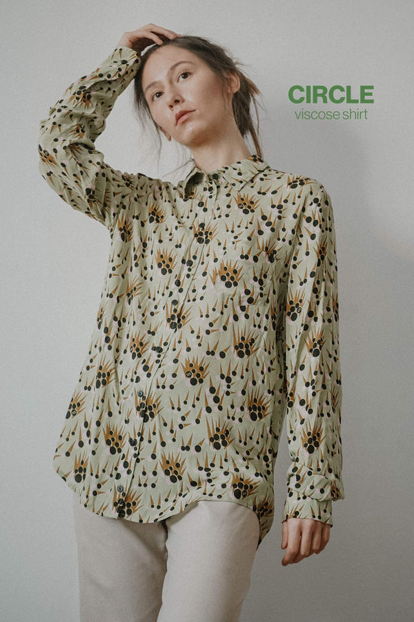 CIRCLE VISCOSE SHIRT