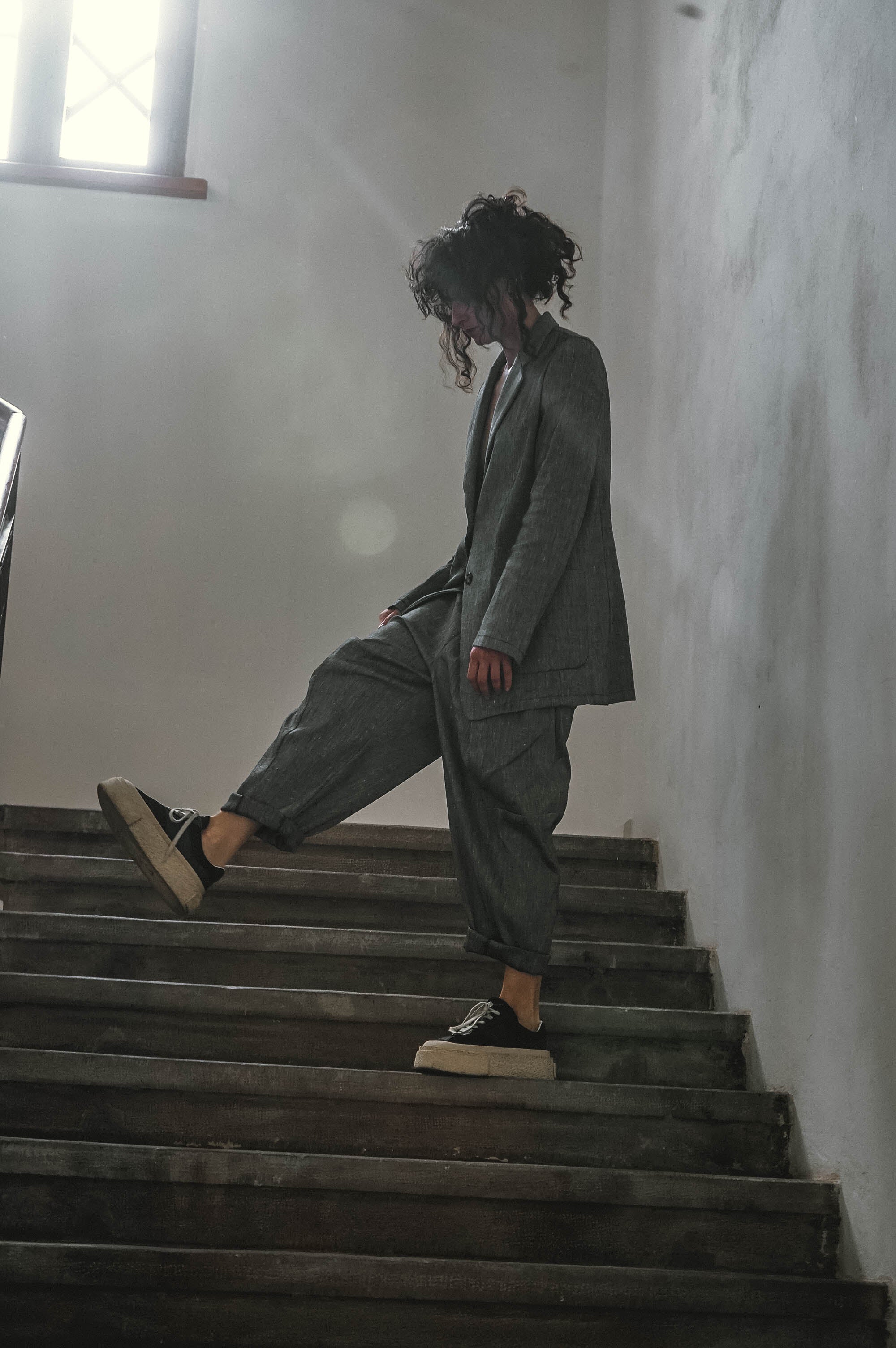 Street No 7 Linen Trousers