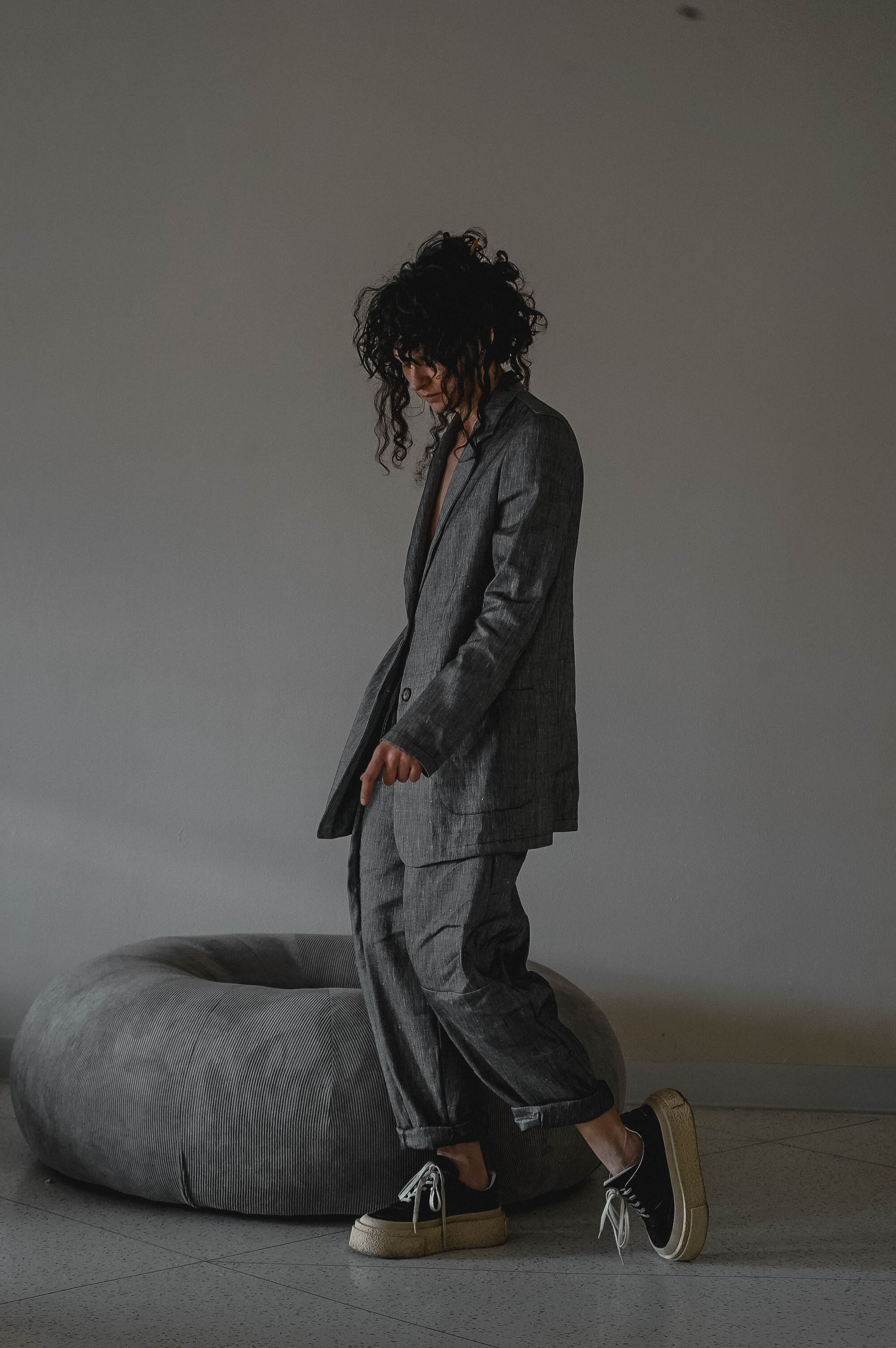 Linen blazer