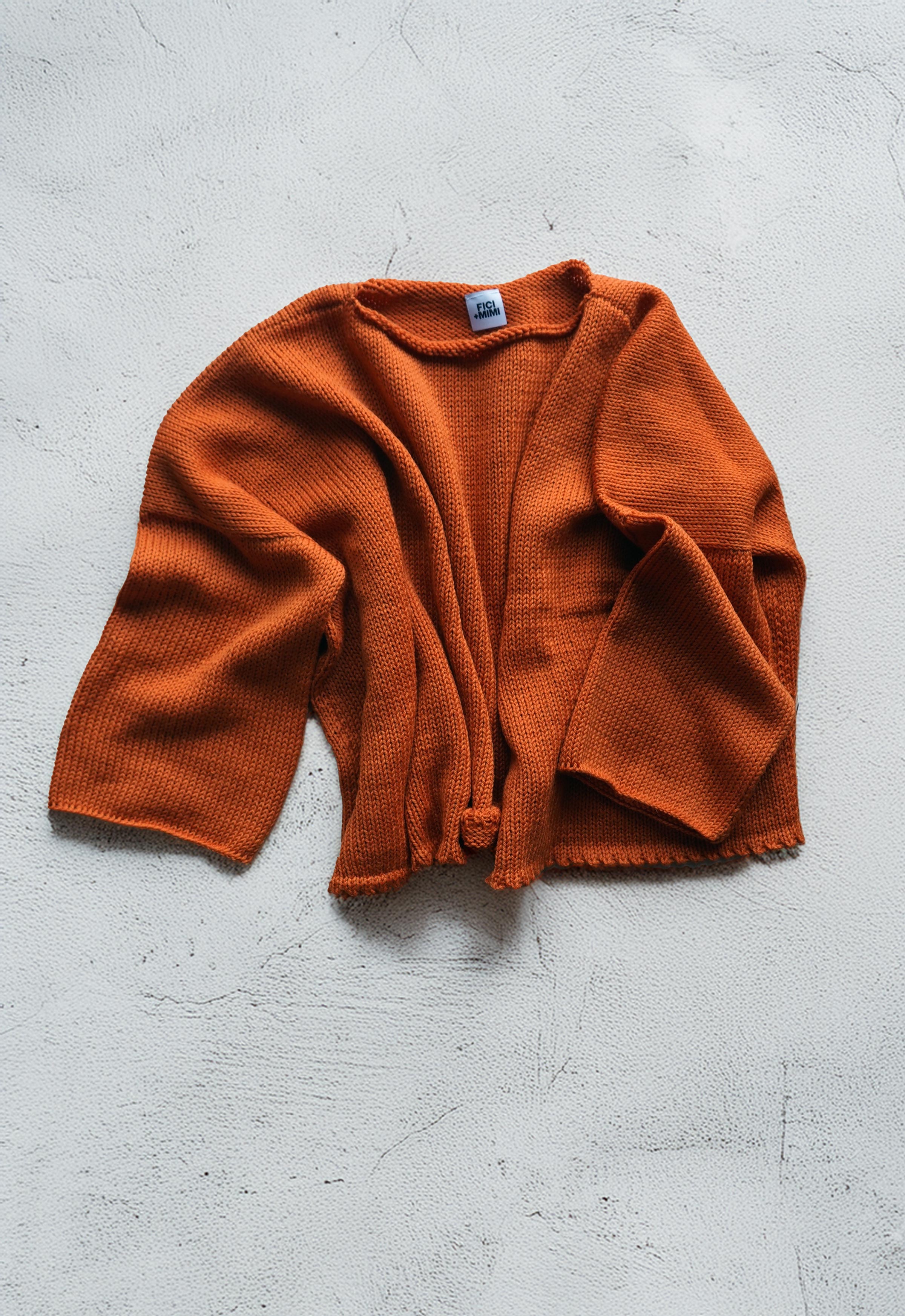 Harvest Loom Hand knitted Wool Top