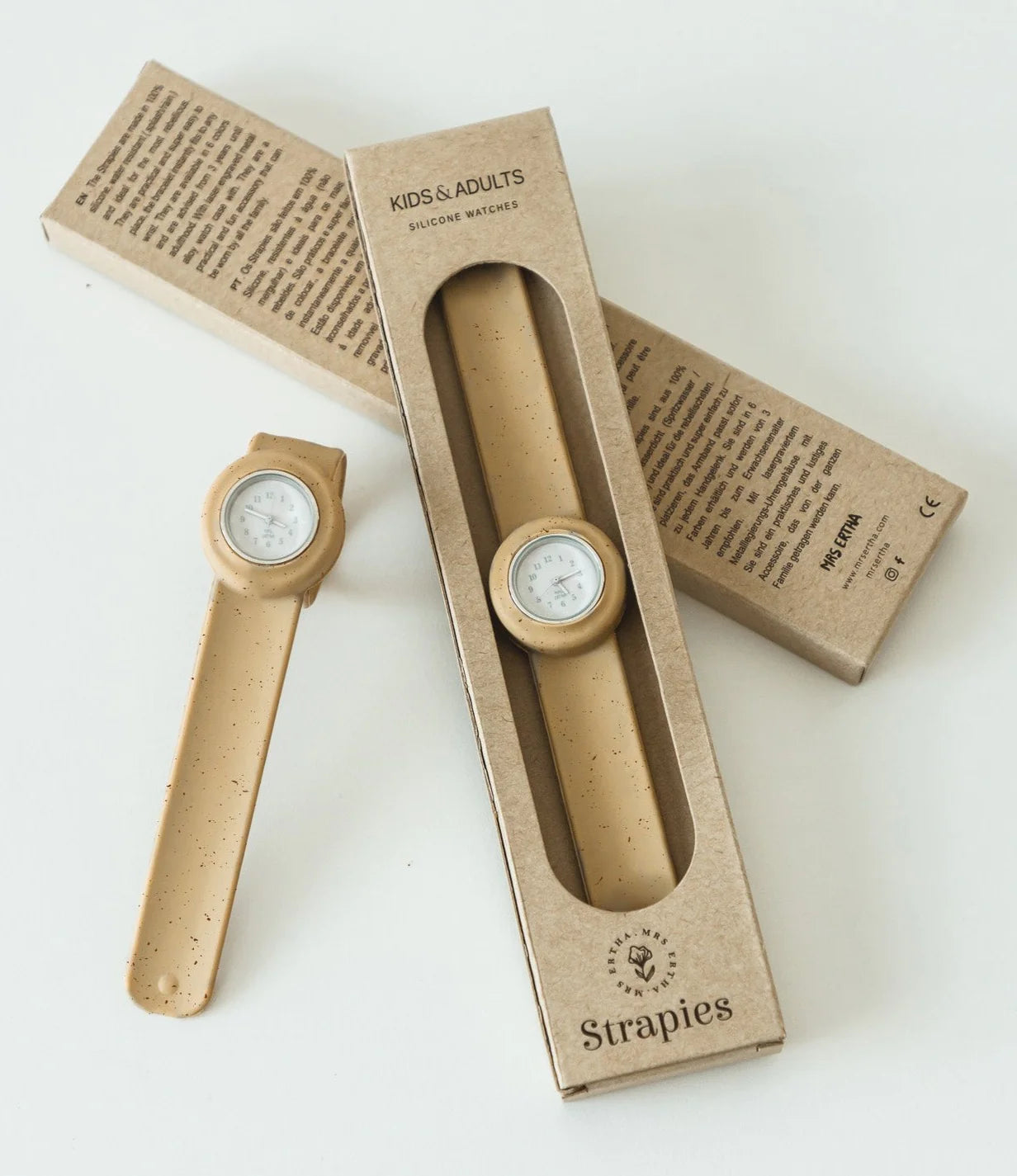 MRS ERTHA'S STRAPIES WATCH Honey