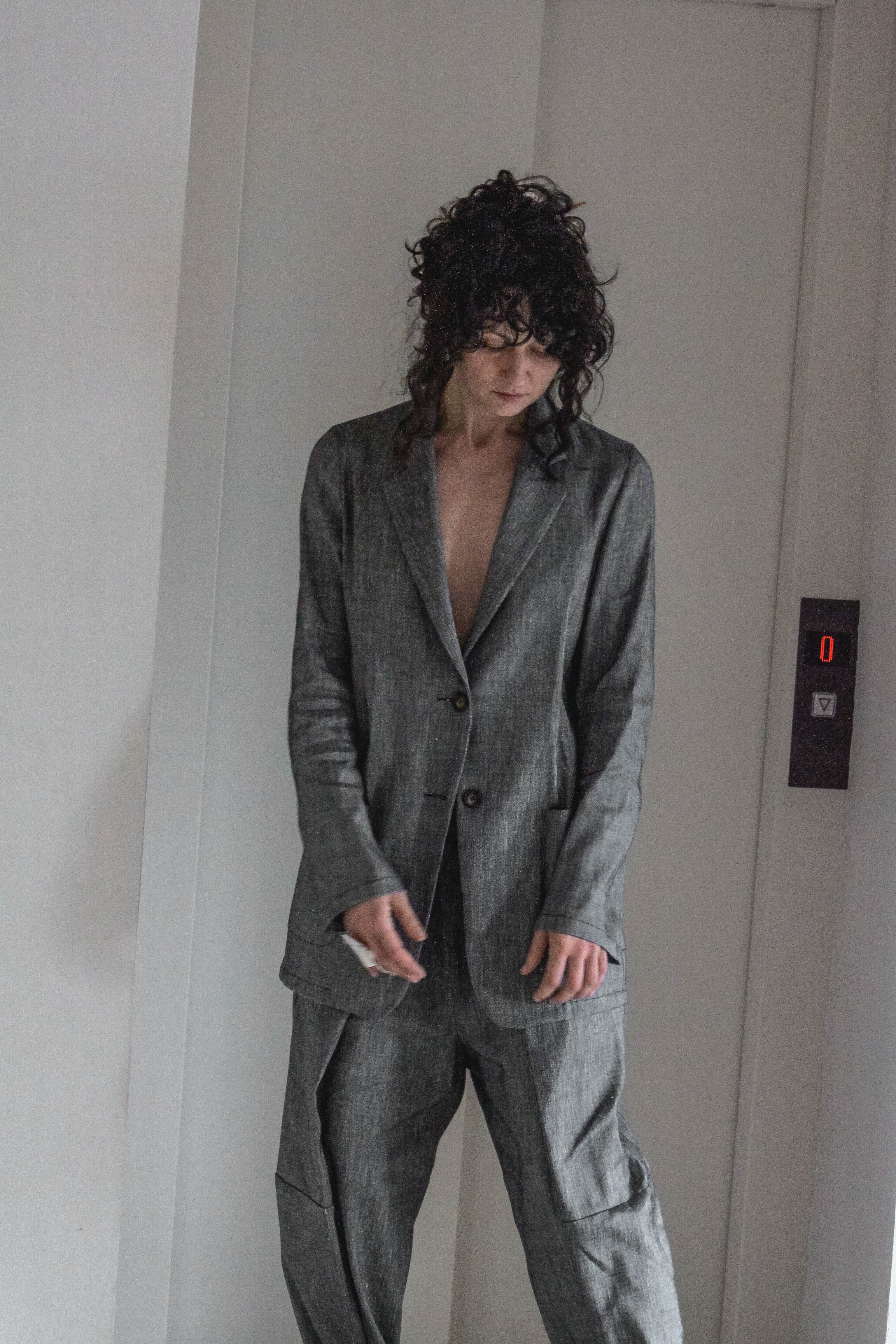 Street No 7 Linen Trousers