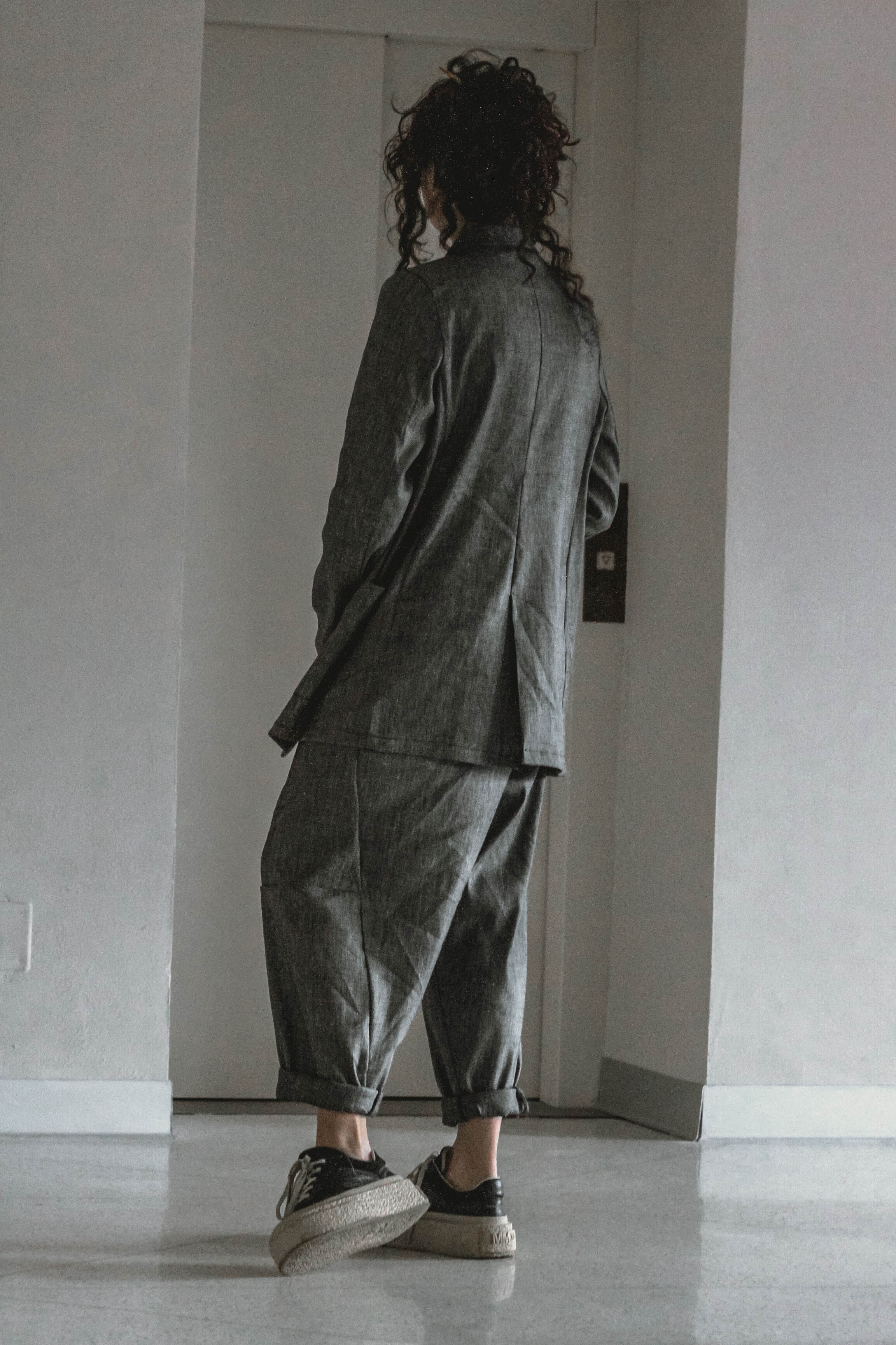 Street No 7 Linen Trousers