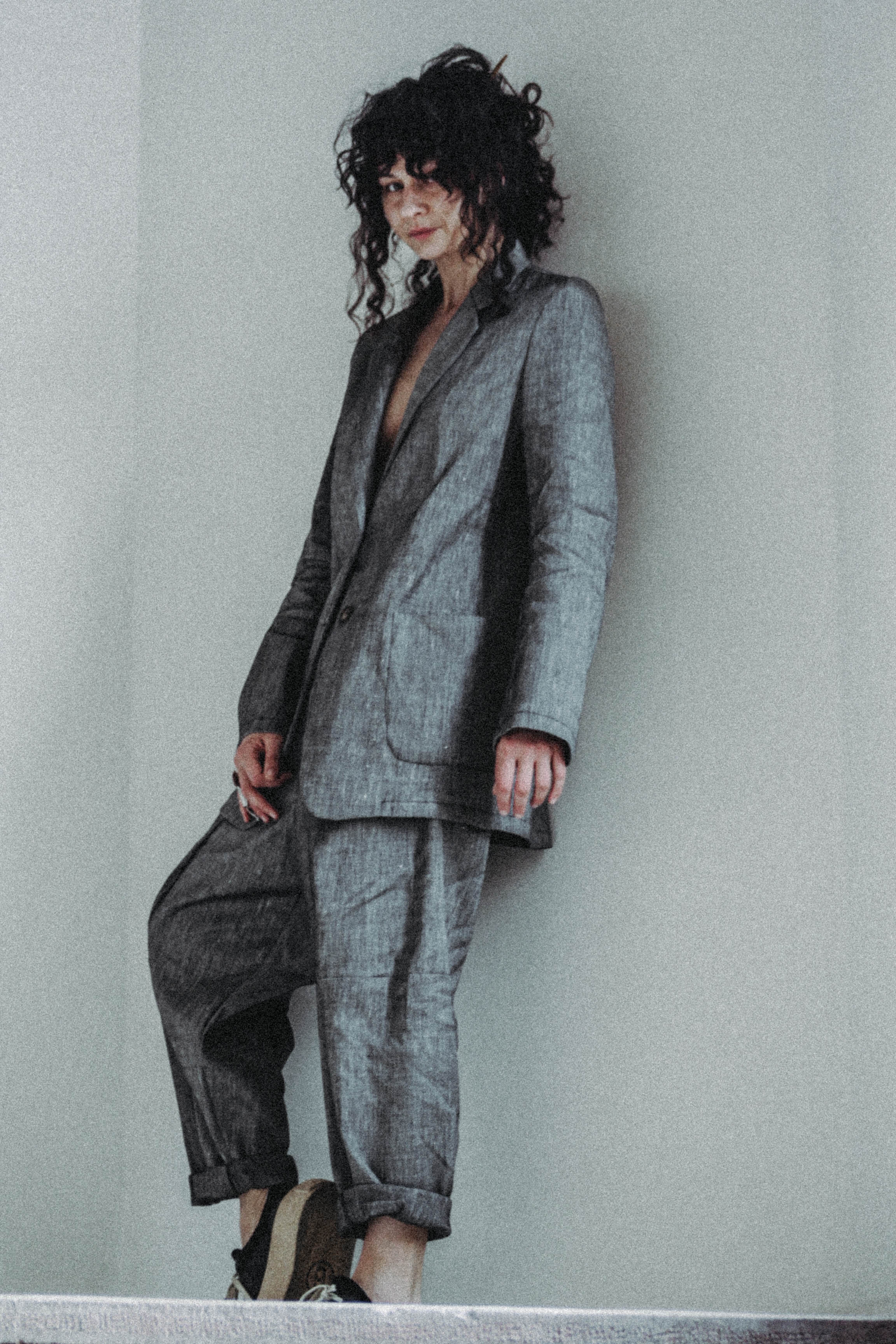 Street No 7 Linen Trousers