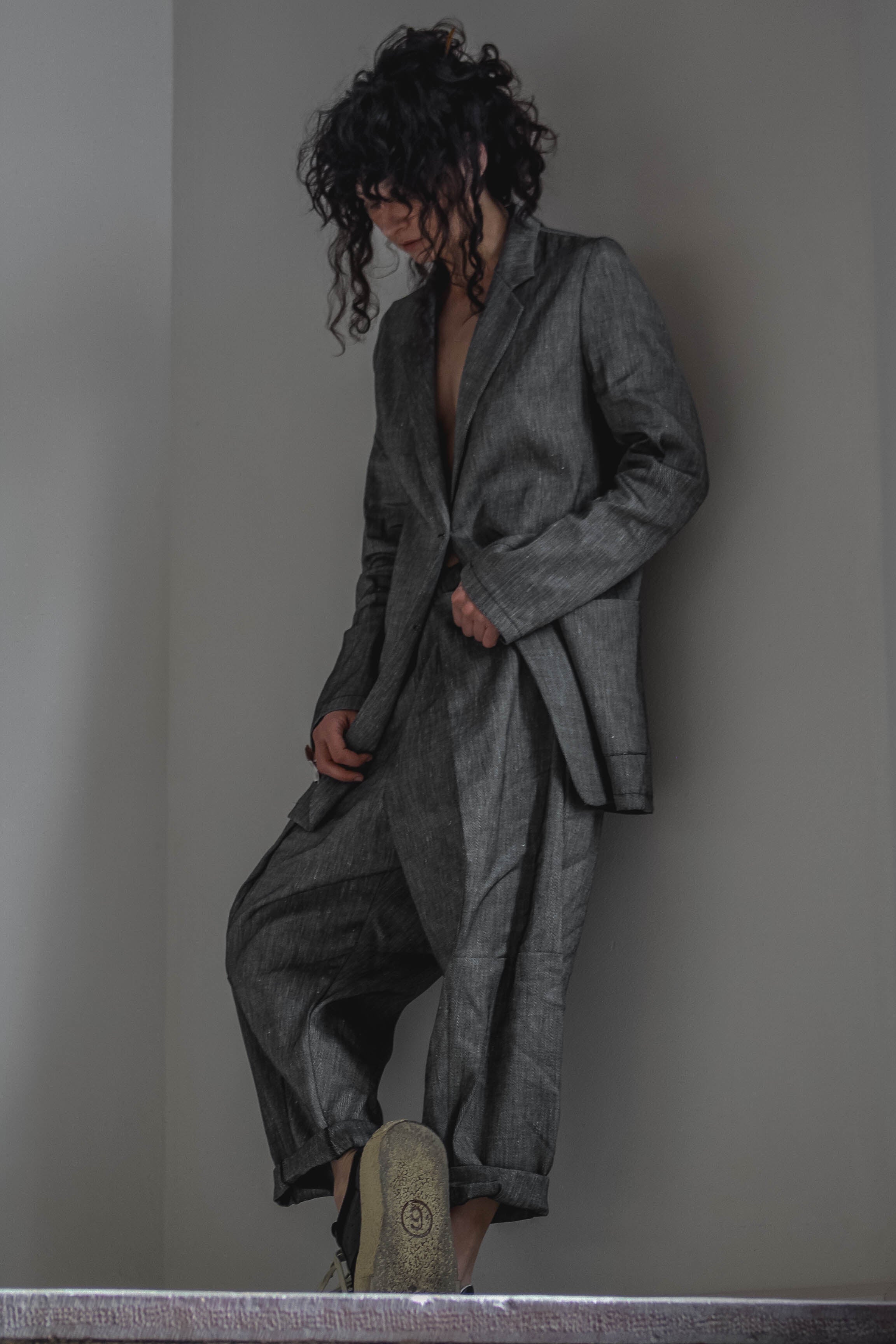 Linen blazer