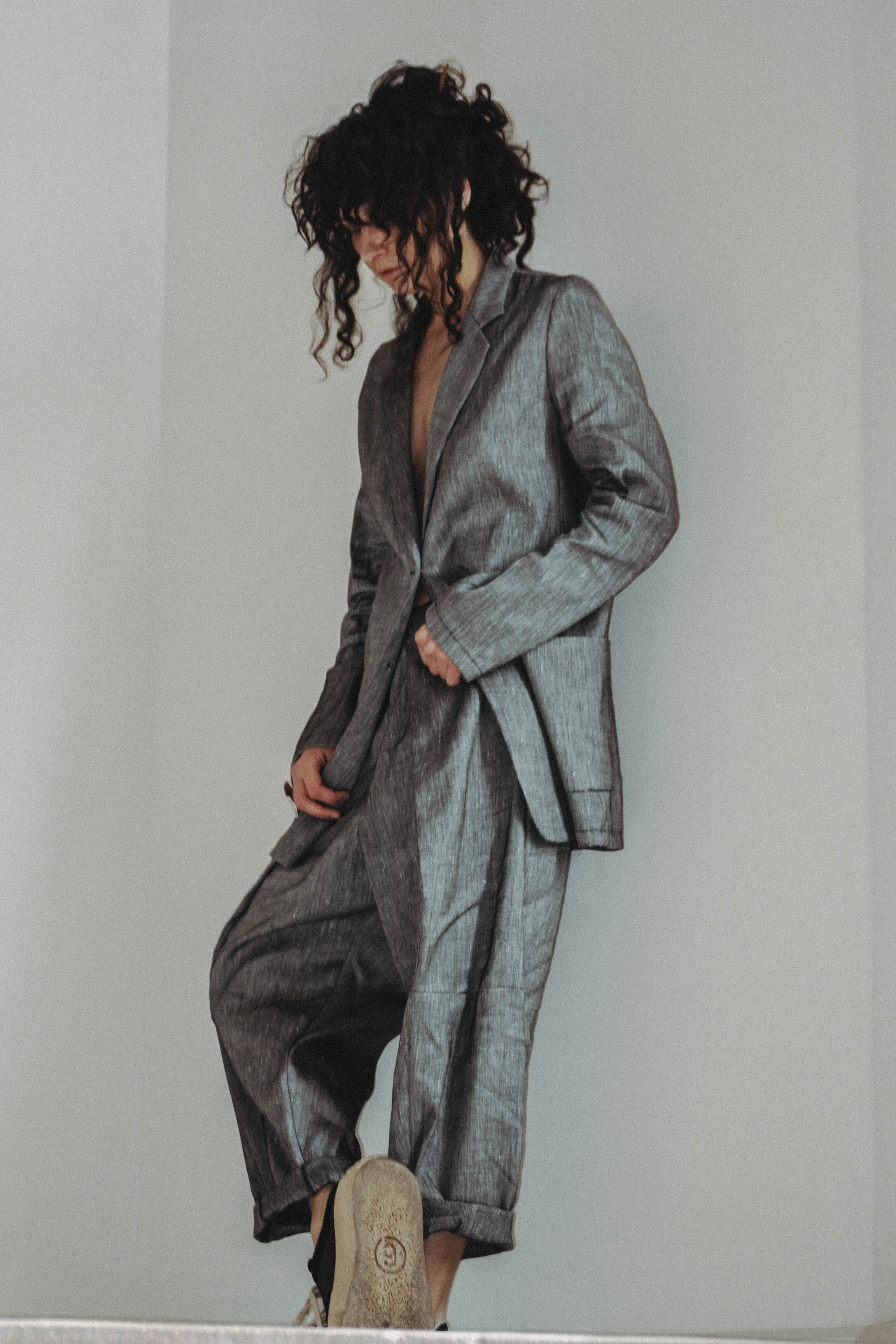 Linen blazer