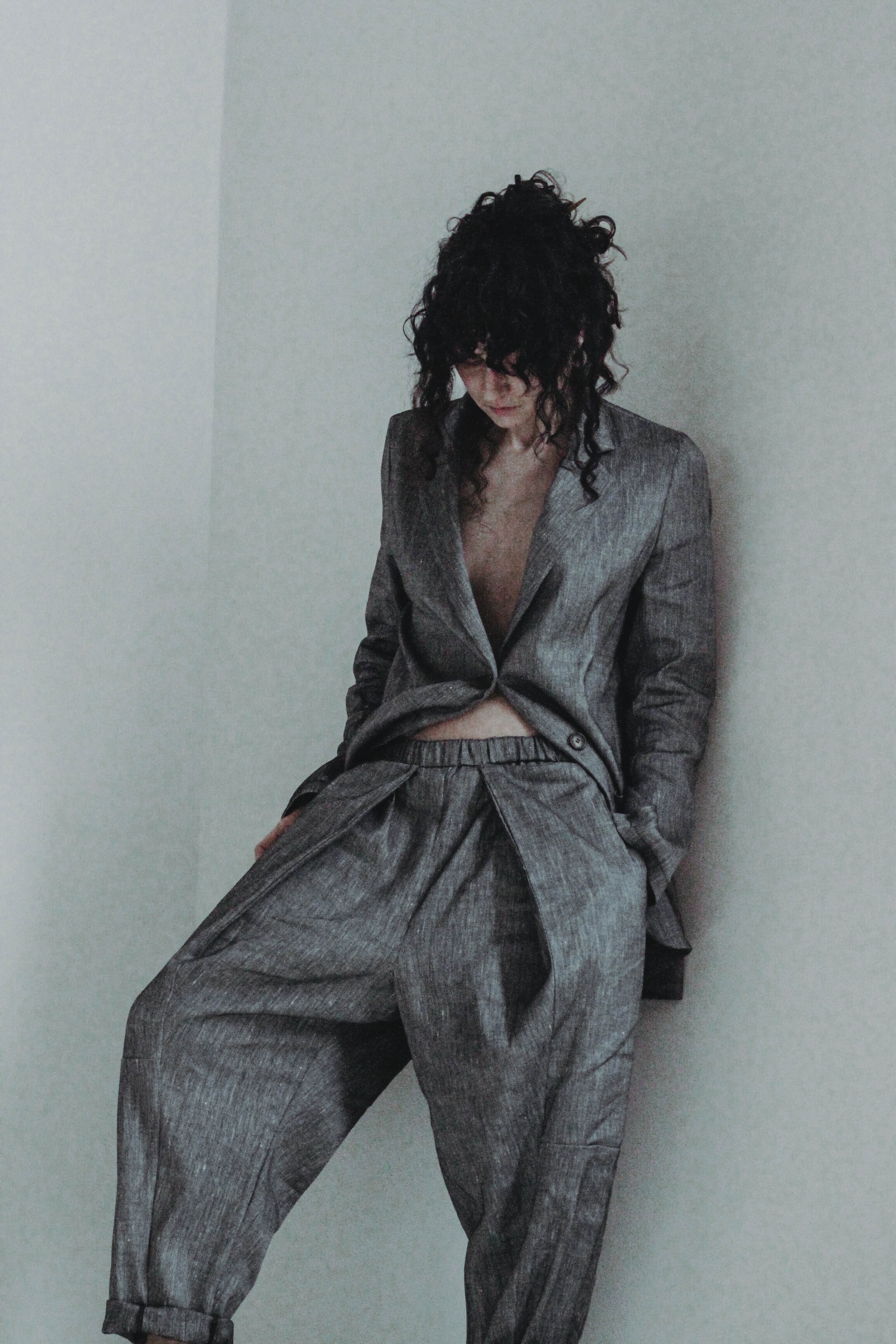 Street No 7 Linen Trousers