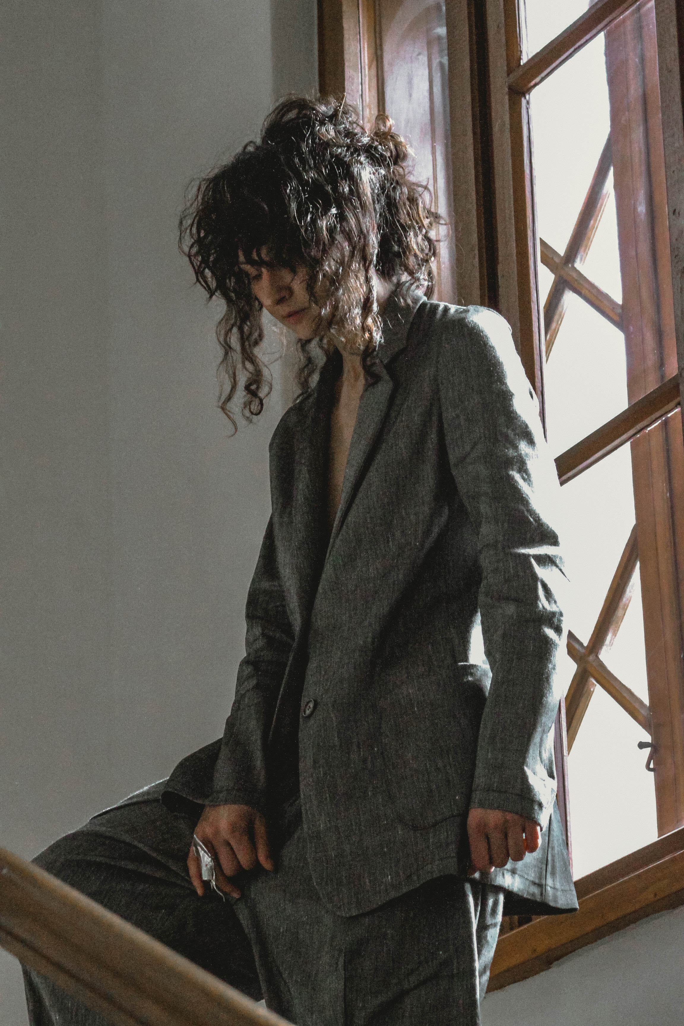 Linen blazer