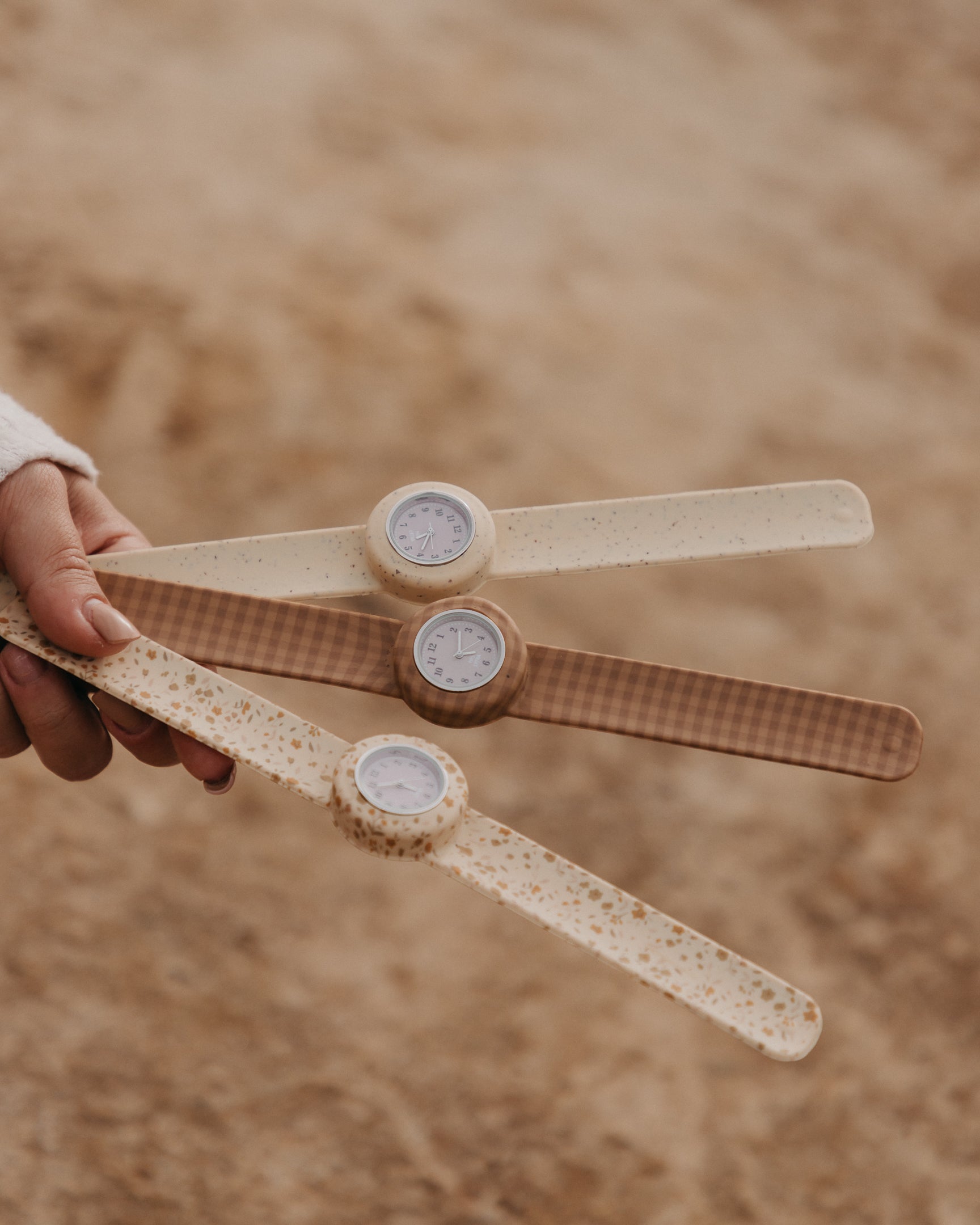 MRS ERTHA'S STRAPIES WATCH Vintage Squares