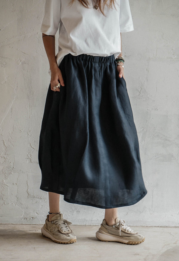 Vent du sud linen skirt