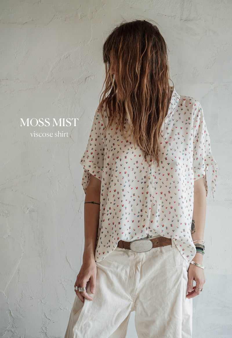 Moss Mist Viscose shirt