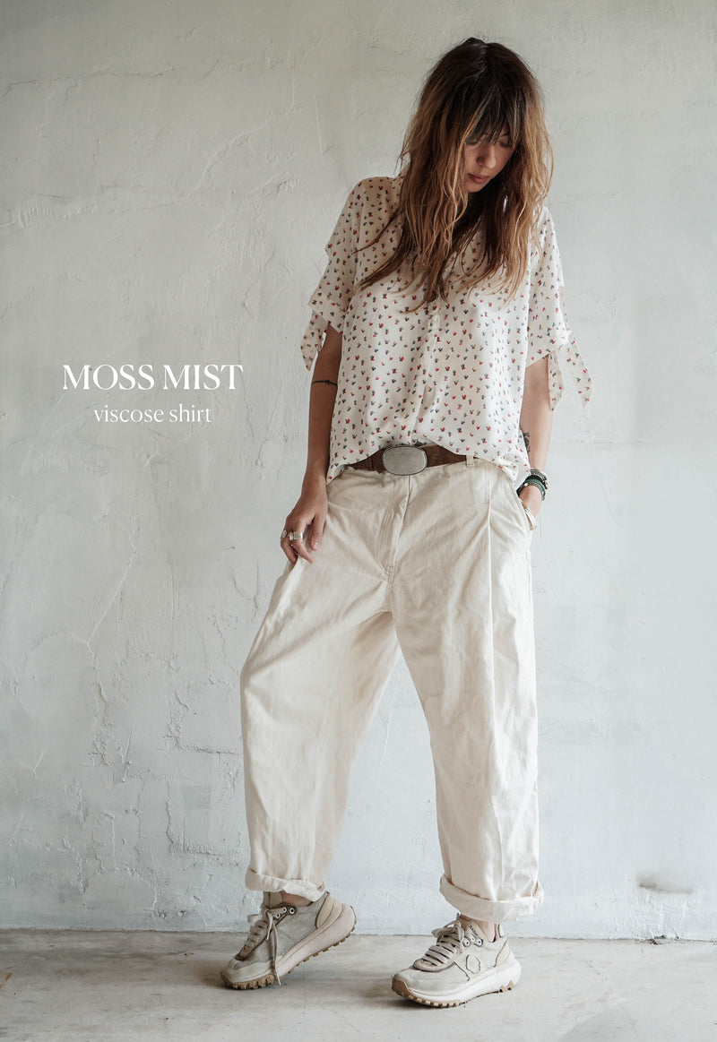 Moss Mist Viscose shirt