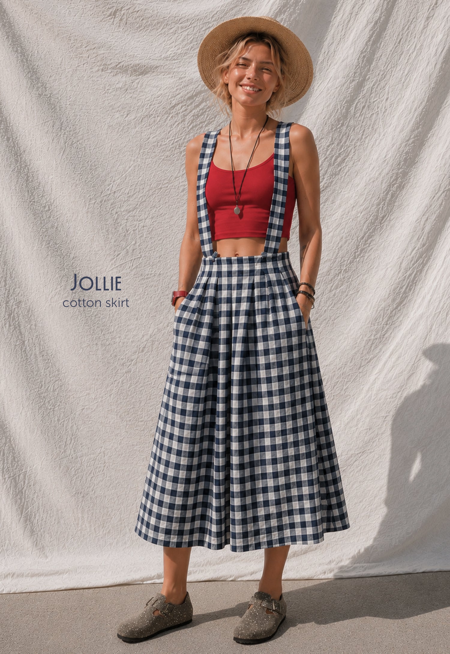 Jollie cotton skirt