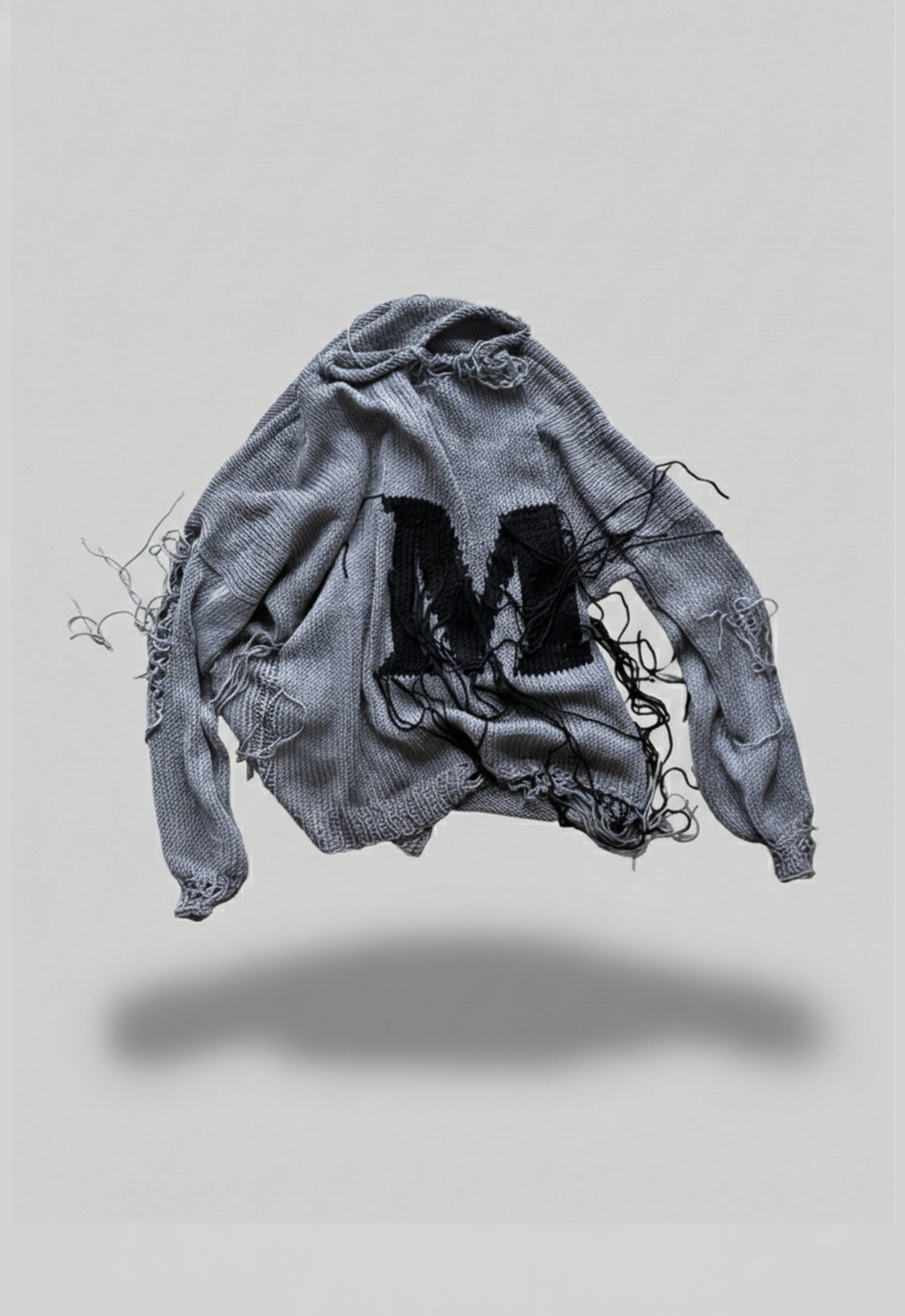 Inner Script Hand Knitted Top