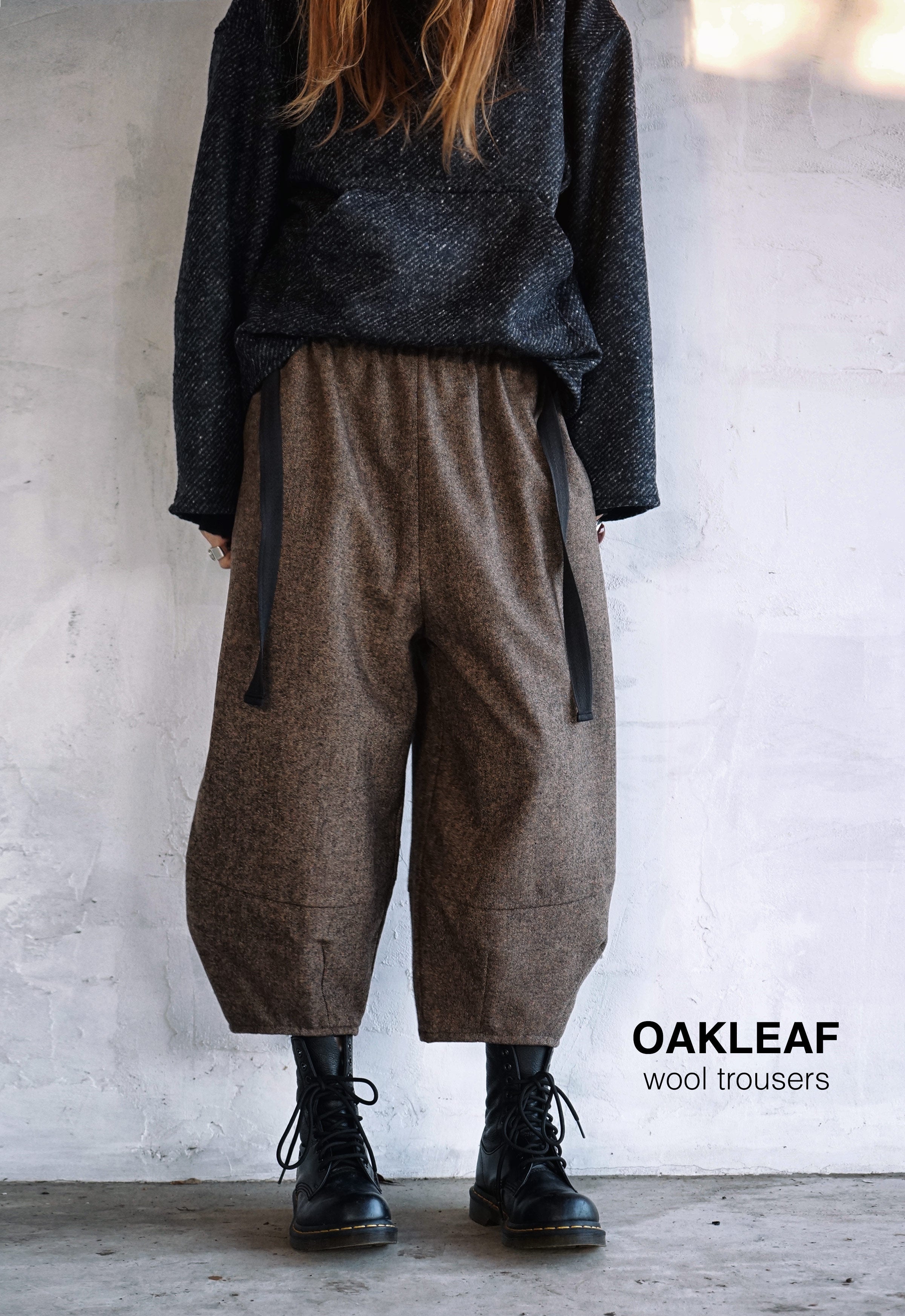 Oakleaf Wool Trousers