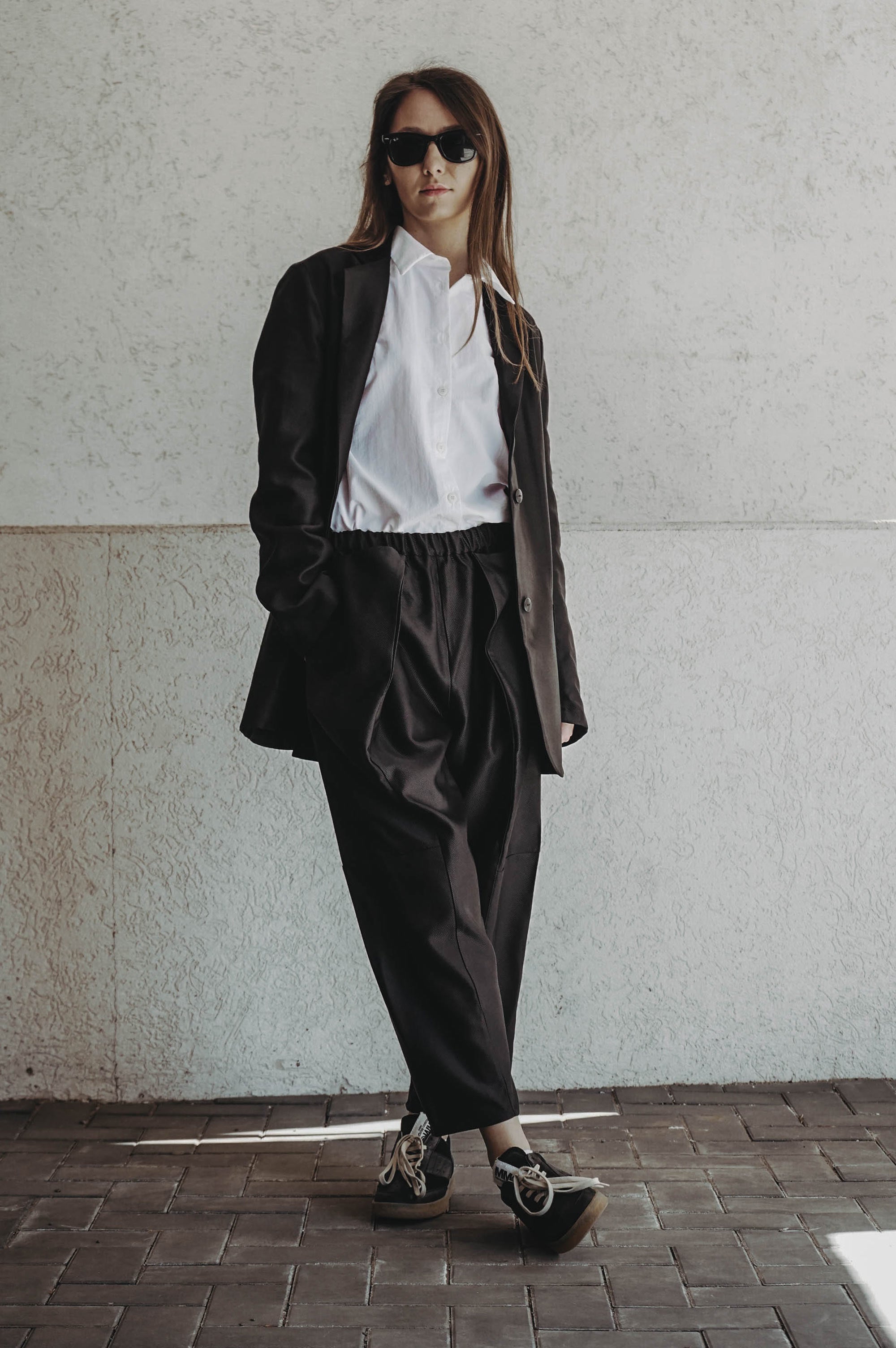 Fragments Silk & Viscose Blazer