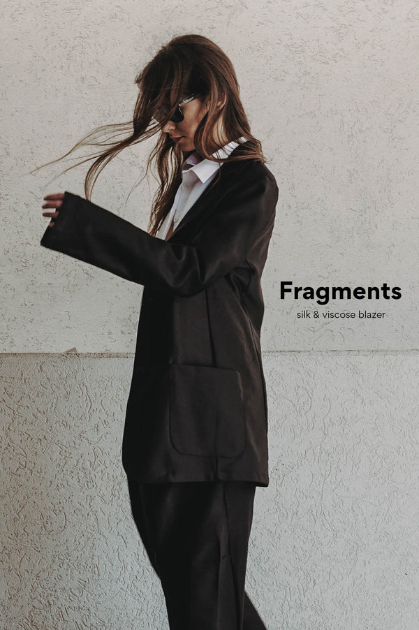 Fragments Silk & Viscose Blazer