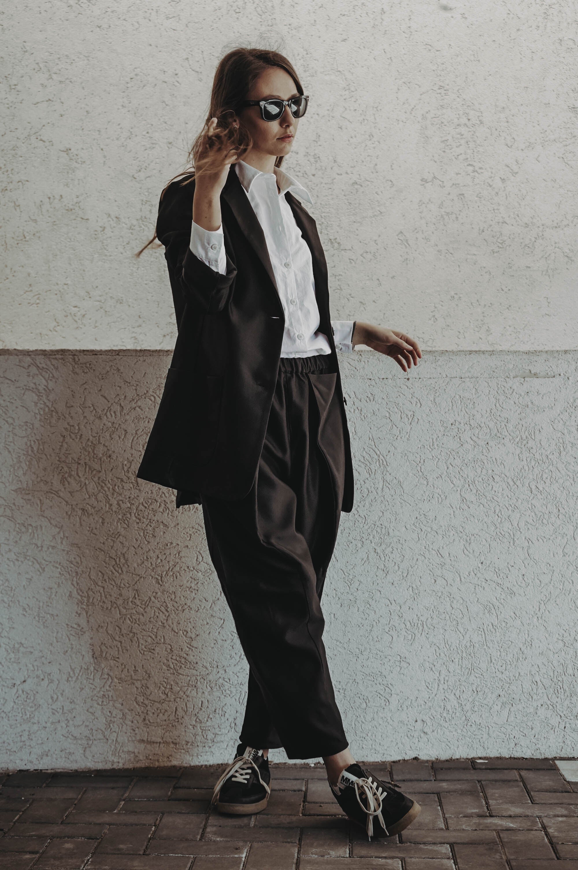 Fragments Silk & Viscose Blazer