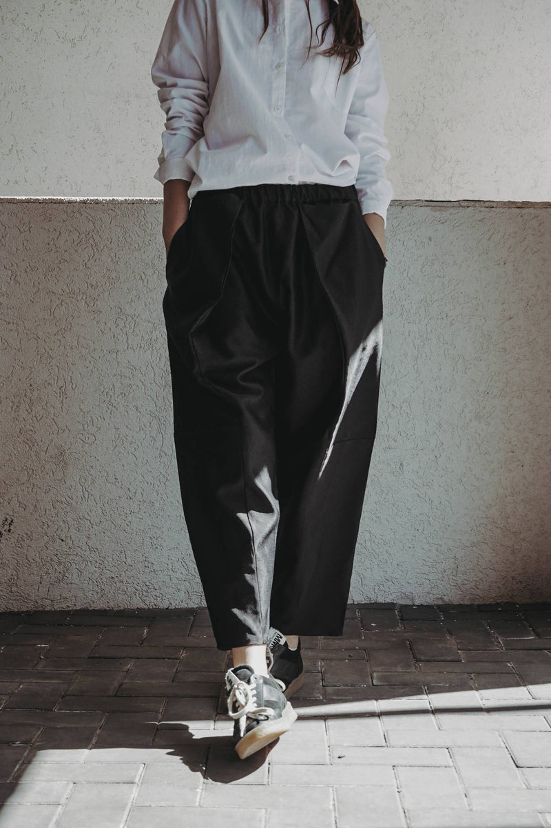 Fragments Pleated Trousers