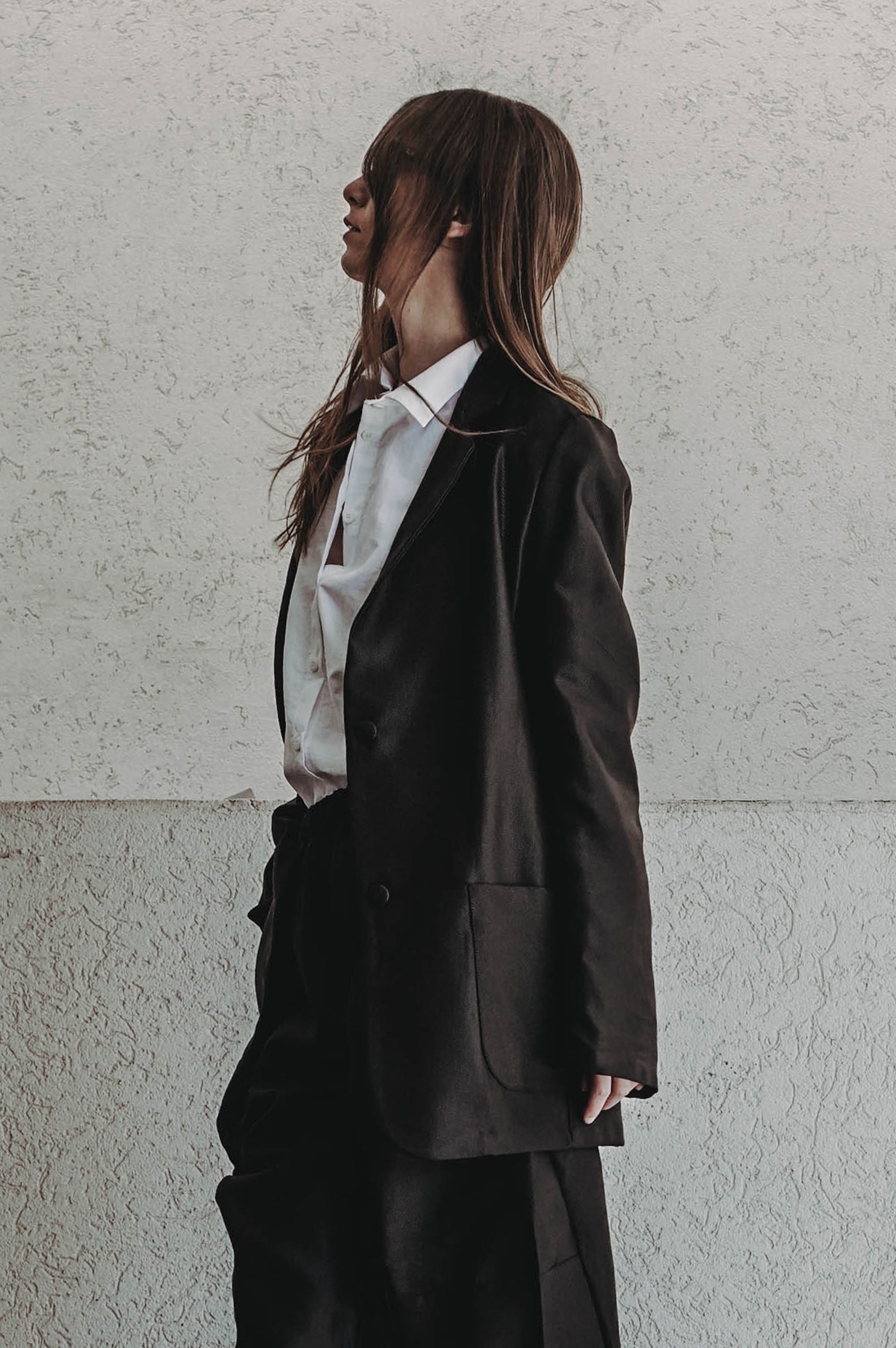 Fragments Silk & Viscose Blazer