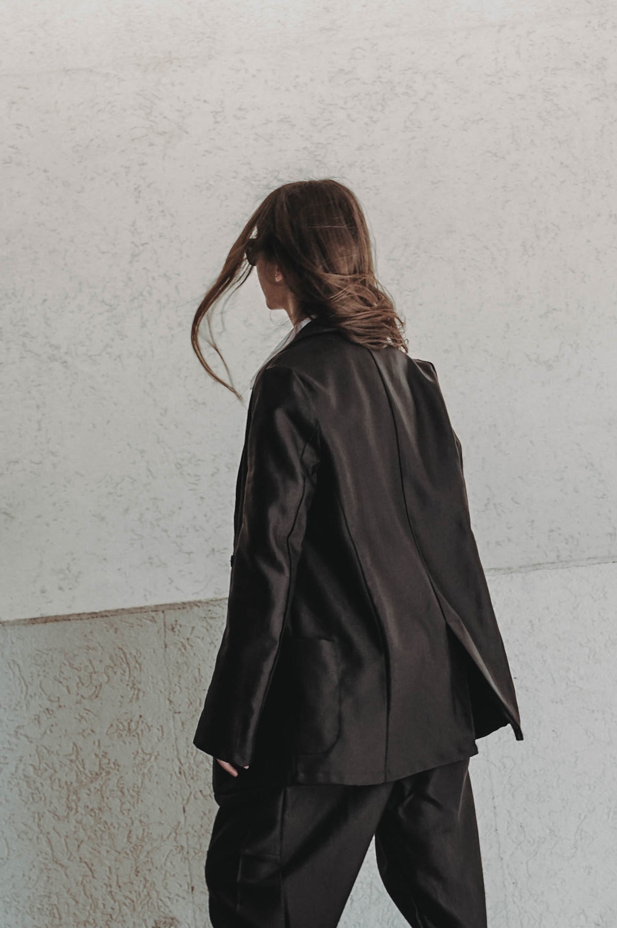 Fragments Silk & Viscose Blazer