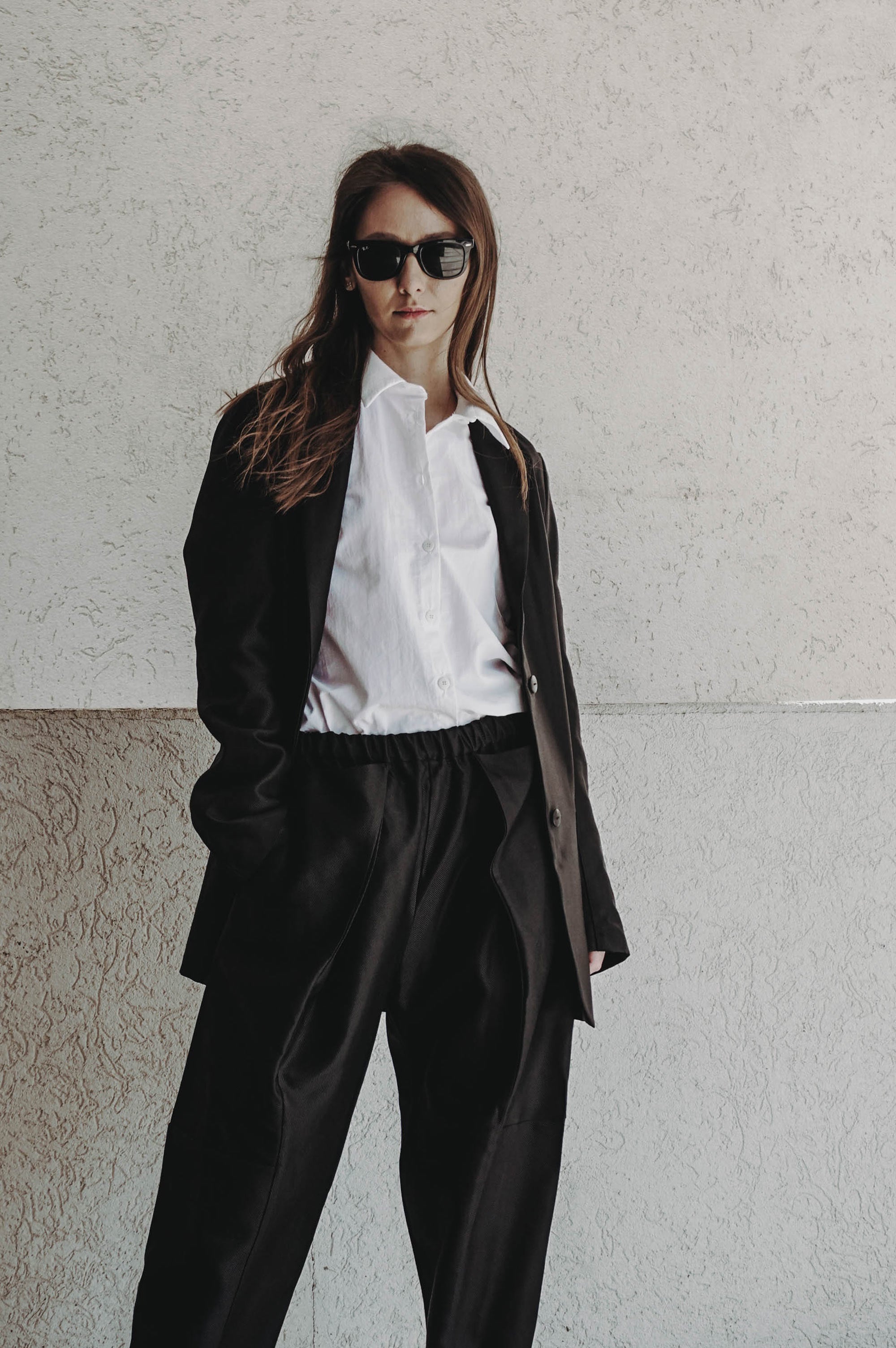 Fragments Silk & Viscose Blazer