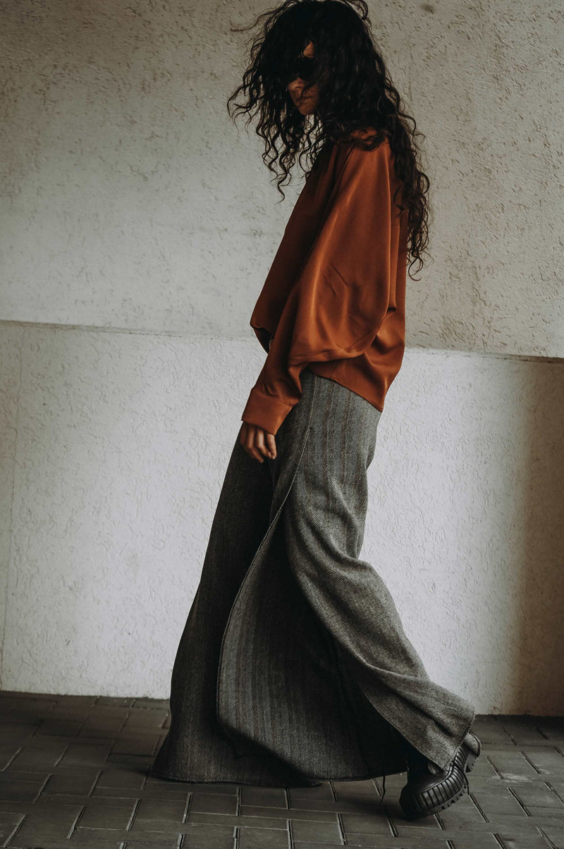 The Magnetic Needle Wool Trousers