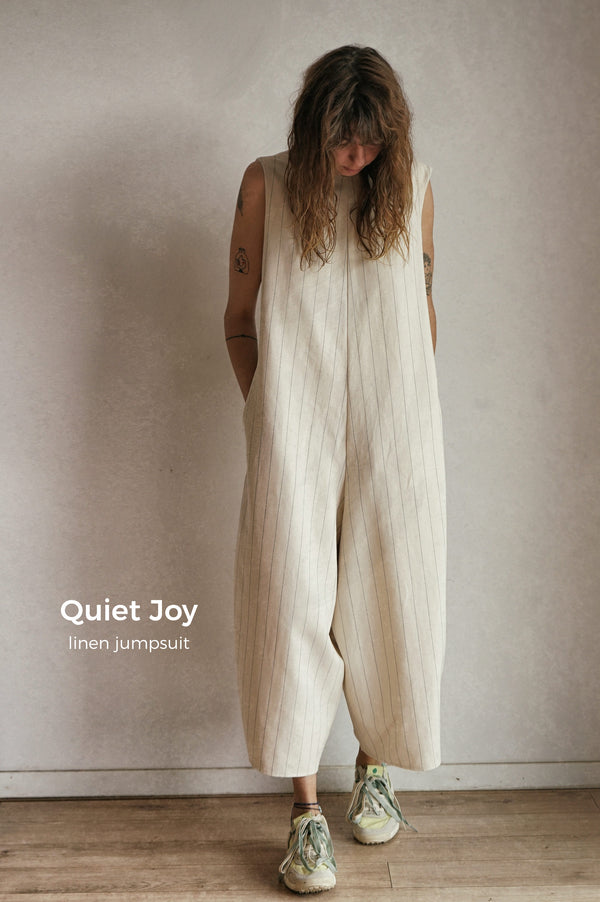 Quiet Joy Linen Jumpsuit