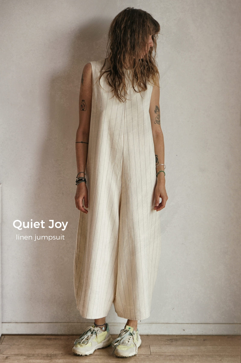 Quiet Joy Linen Jumpsuit