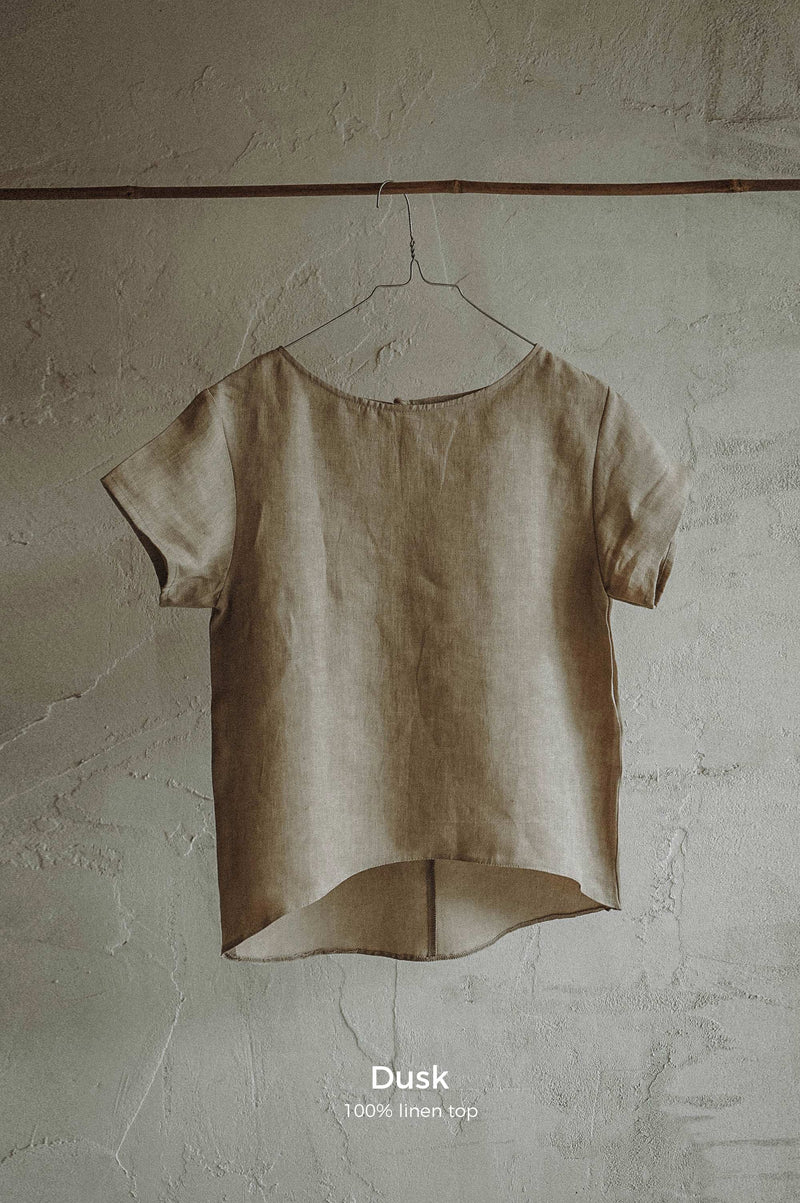 Dusk Linen Top