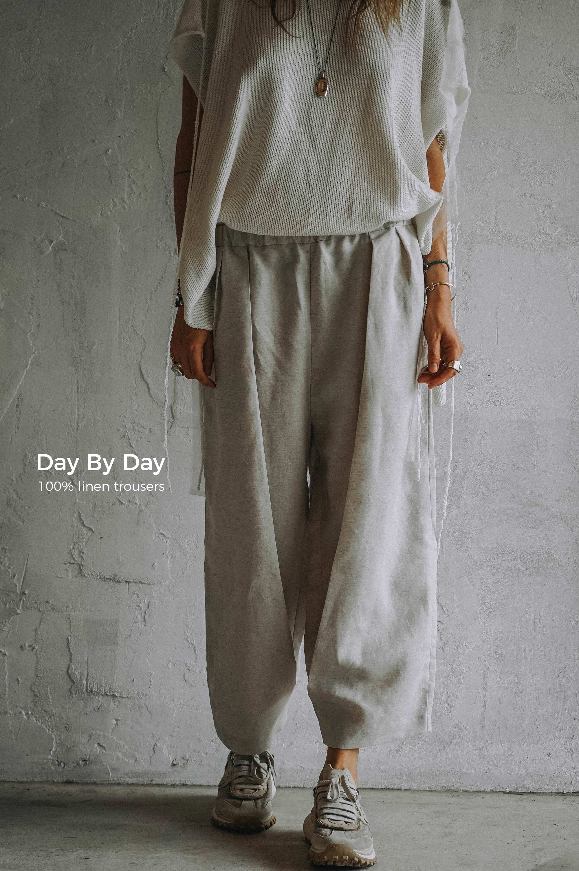 Day By Day Linen Trousers