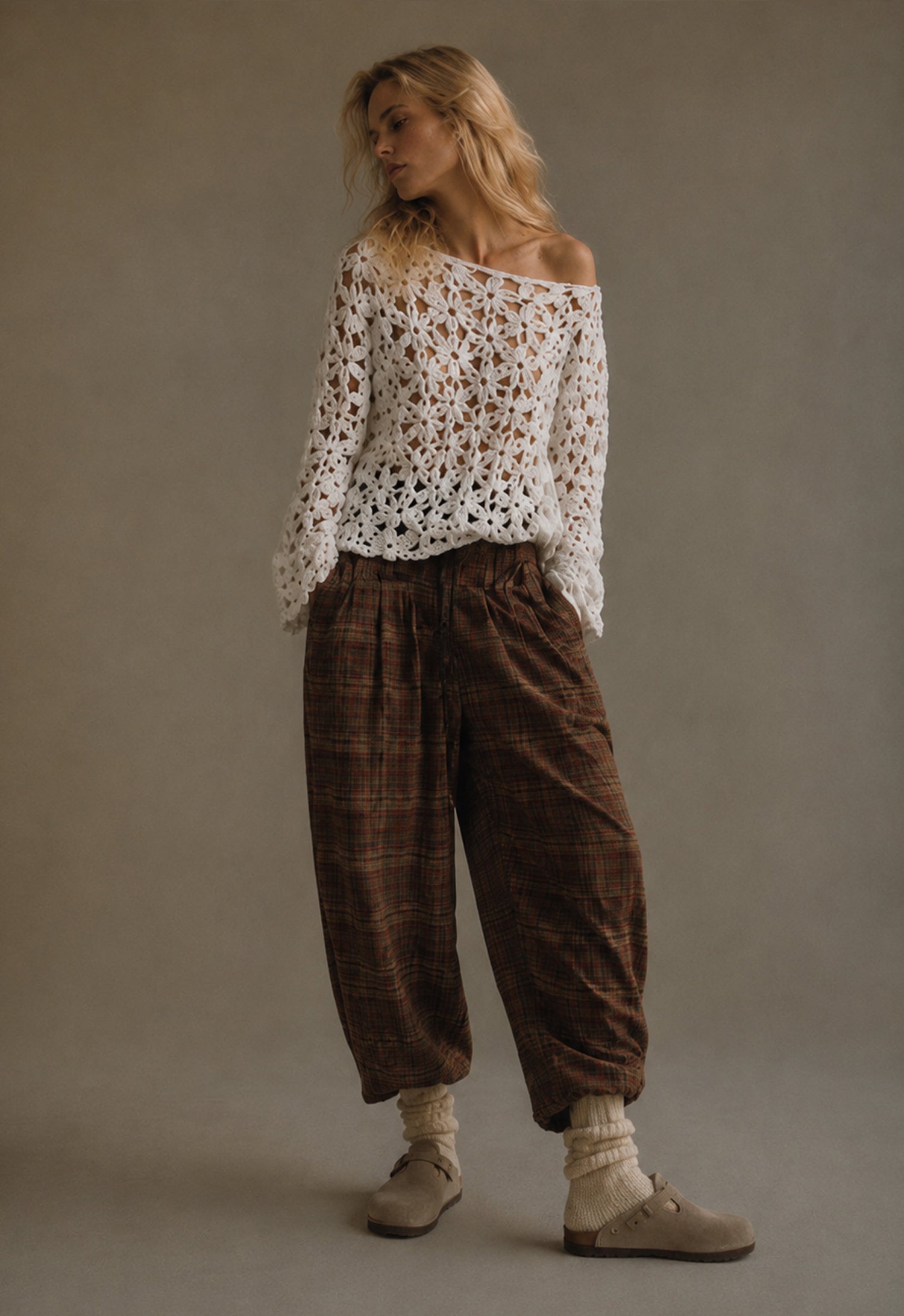 The Daisy Oditty Hand Crochet Top