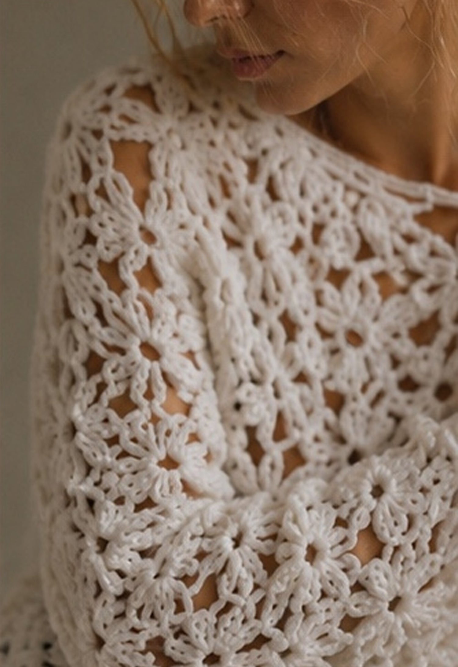 The Daisy Oditty Hand Crochet Top