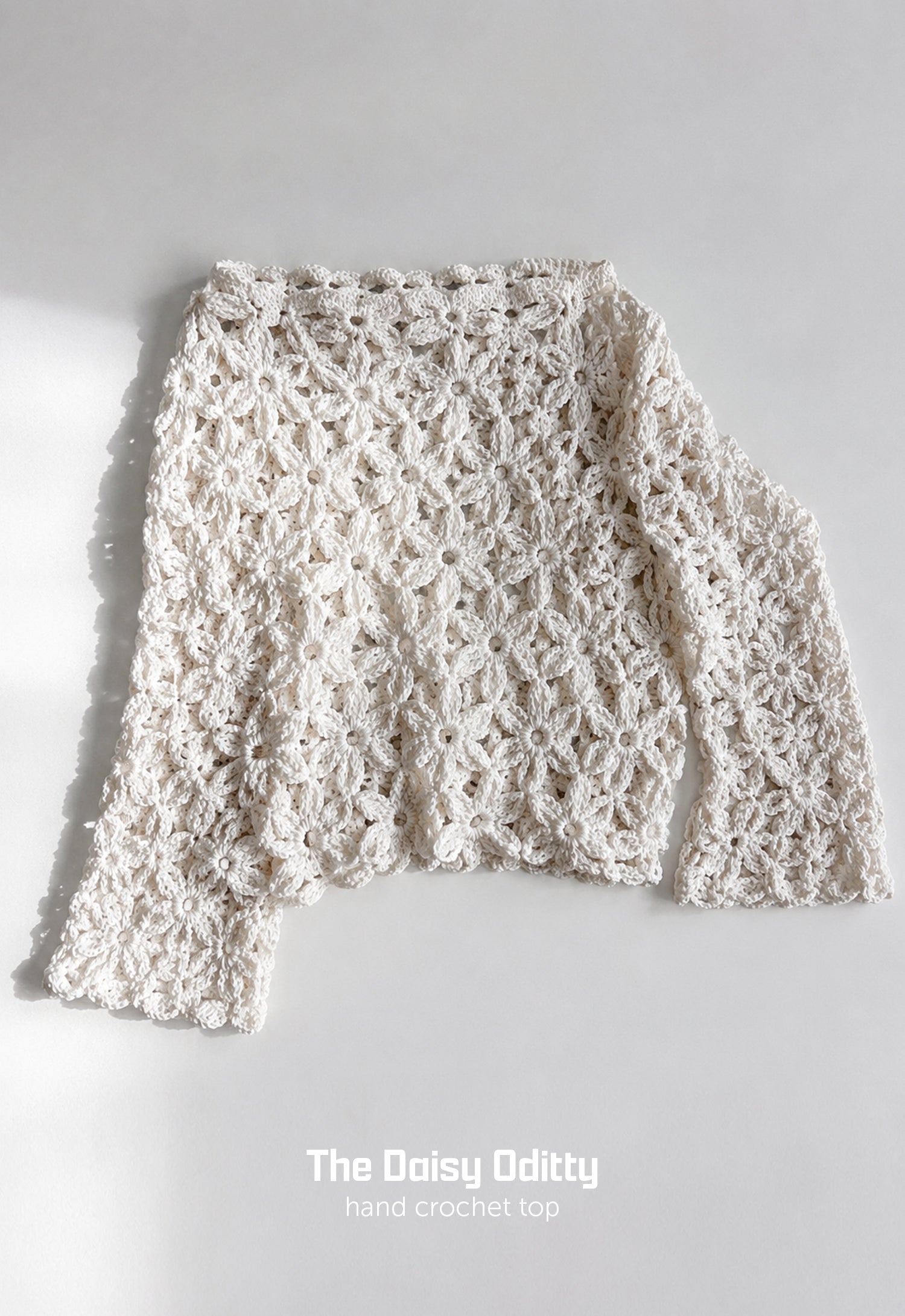 The Daisy Oditty Hand Crochet Top