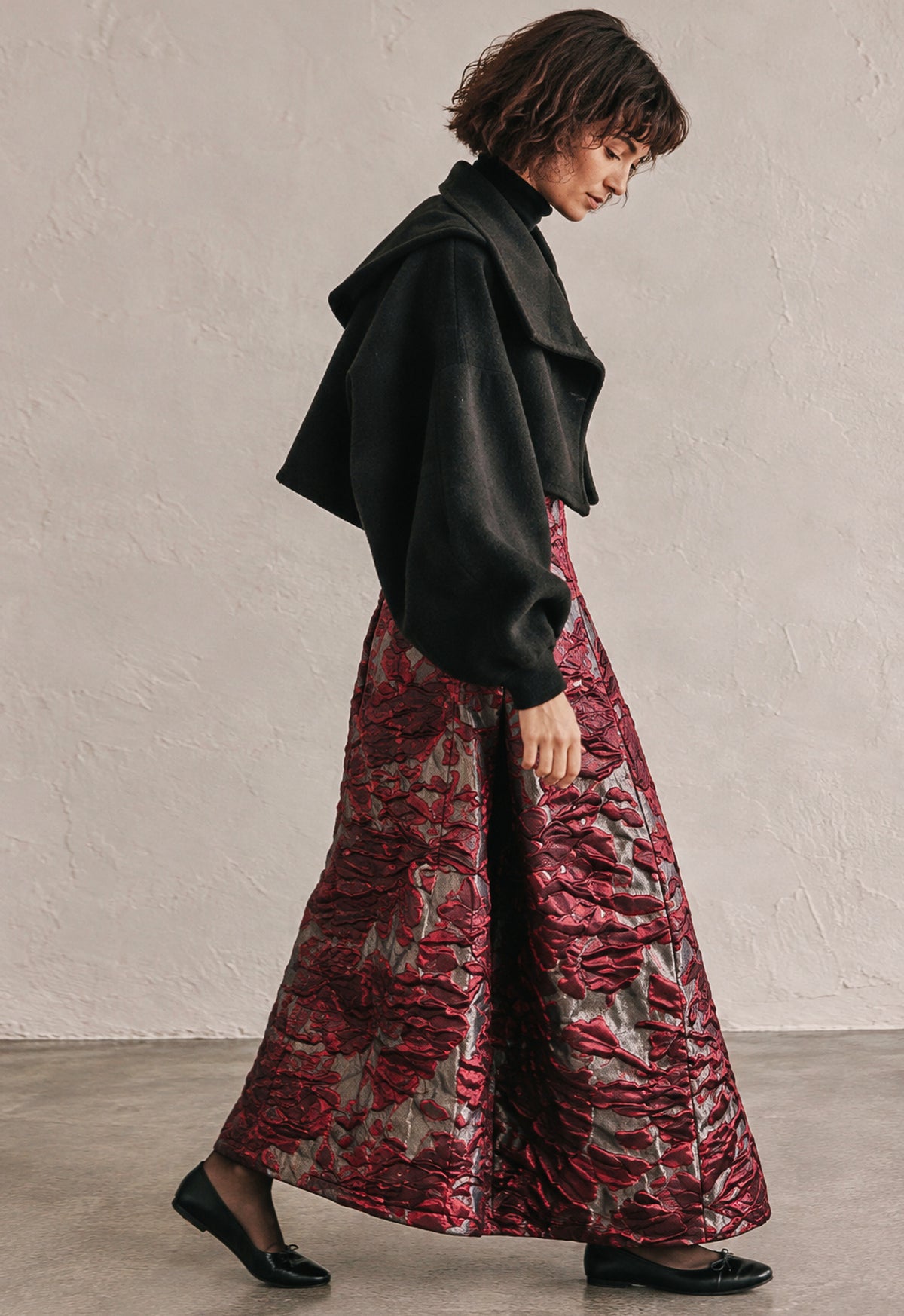 The Masquerade brocade skirt