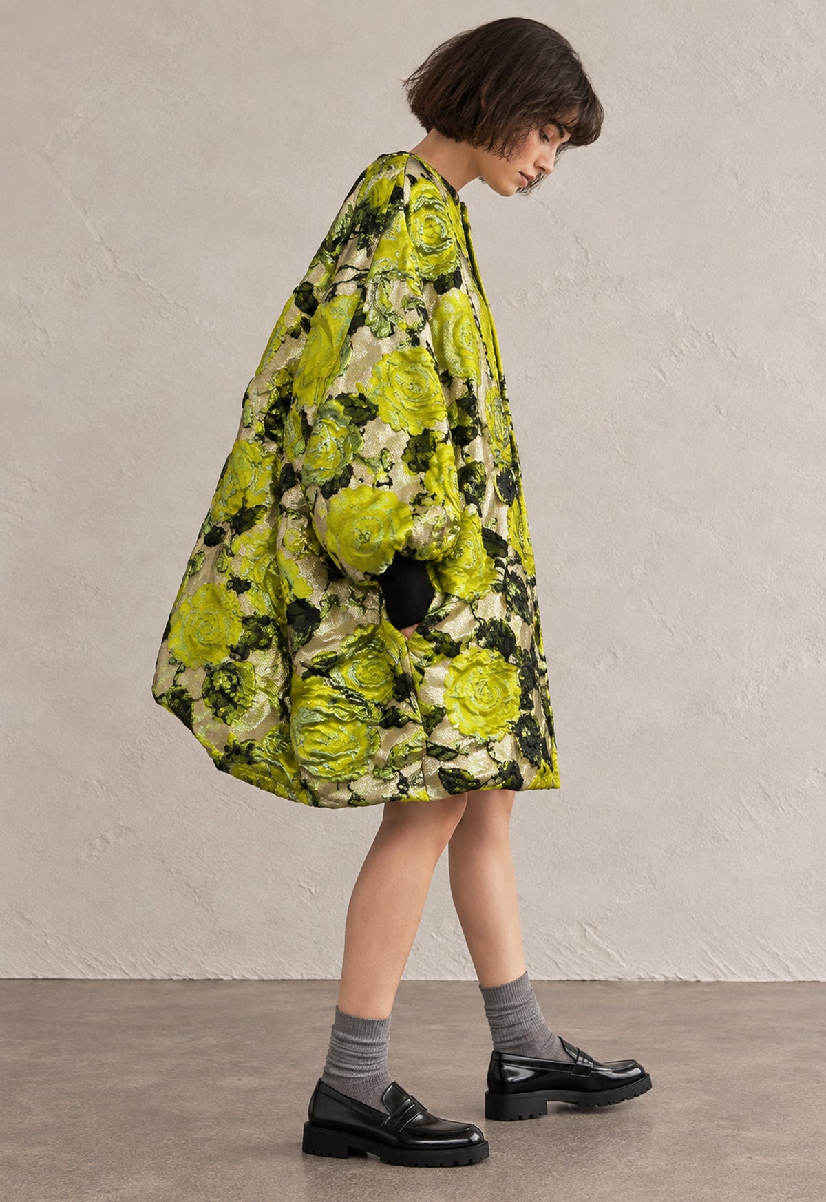 The Chartreuse Garden Coat