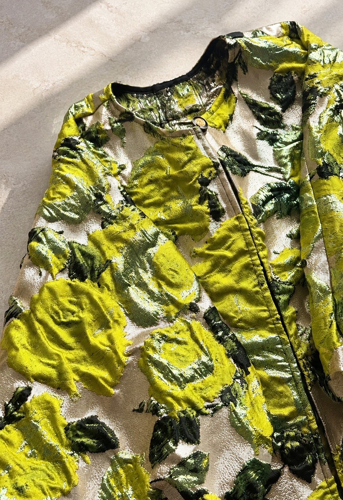 The Chartreuse Garden Coat