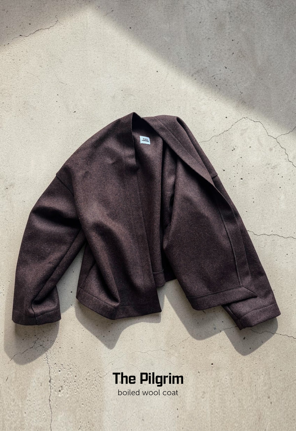 The Pilgrim Boiled Wool Coat