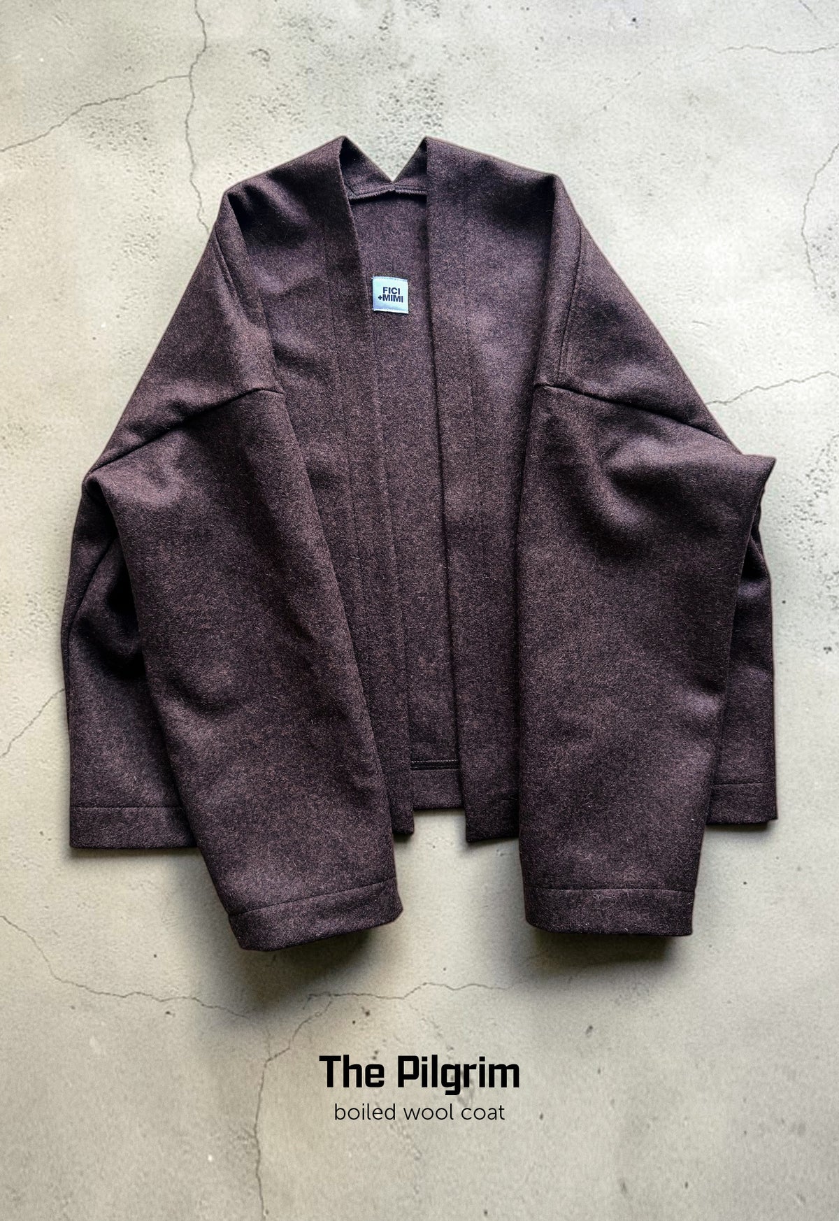 The Pilgrim Boiled Wool Coat