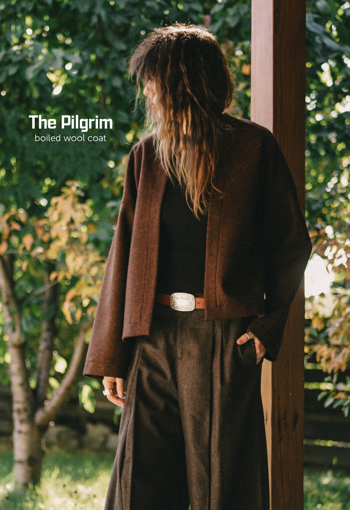The Pilgrim Boiled Wool Coat