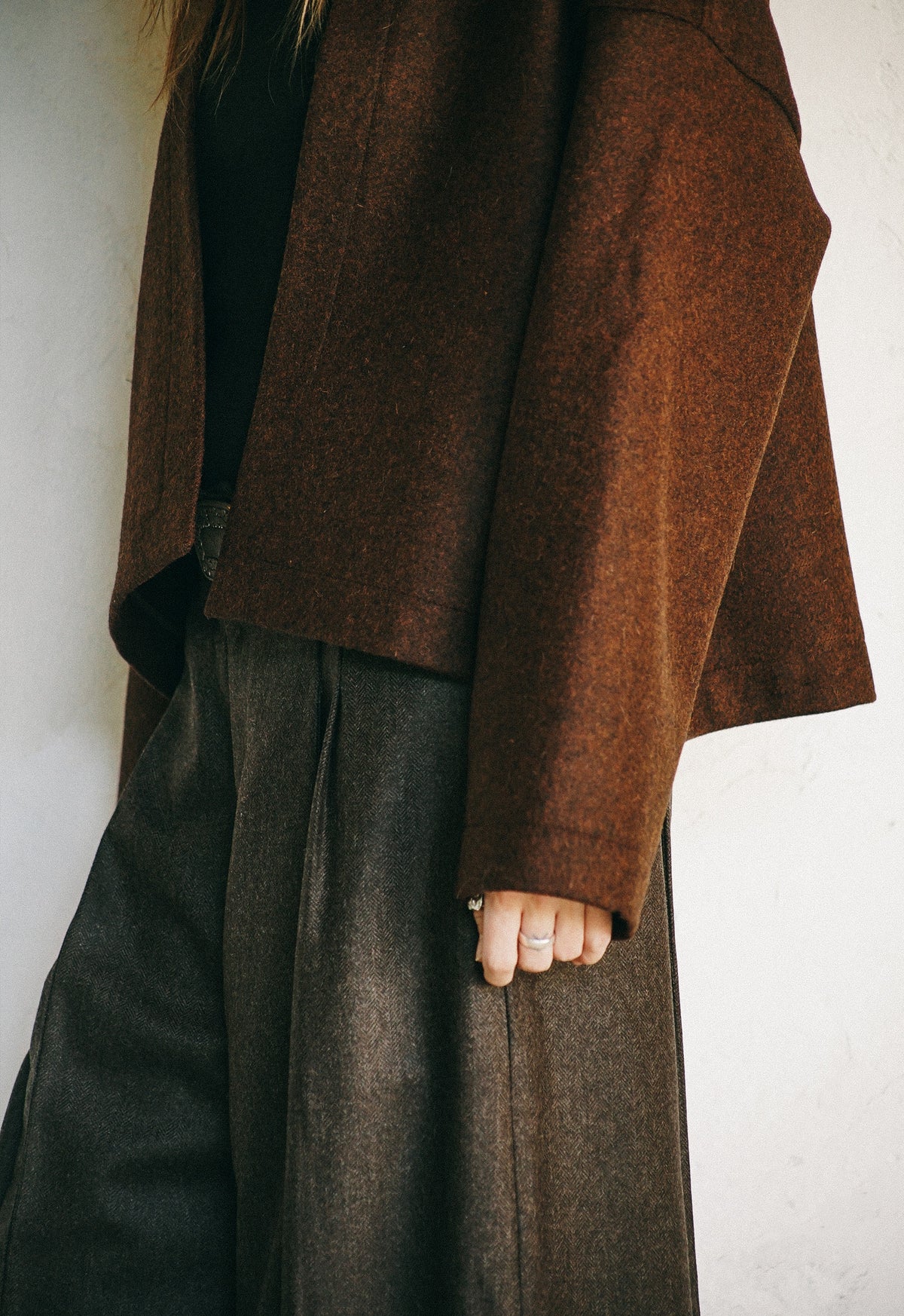 The Pilgrim Boiled Wool Coat