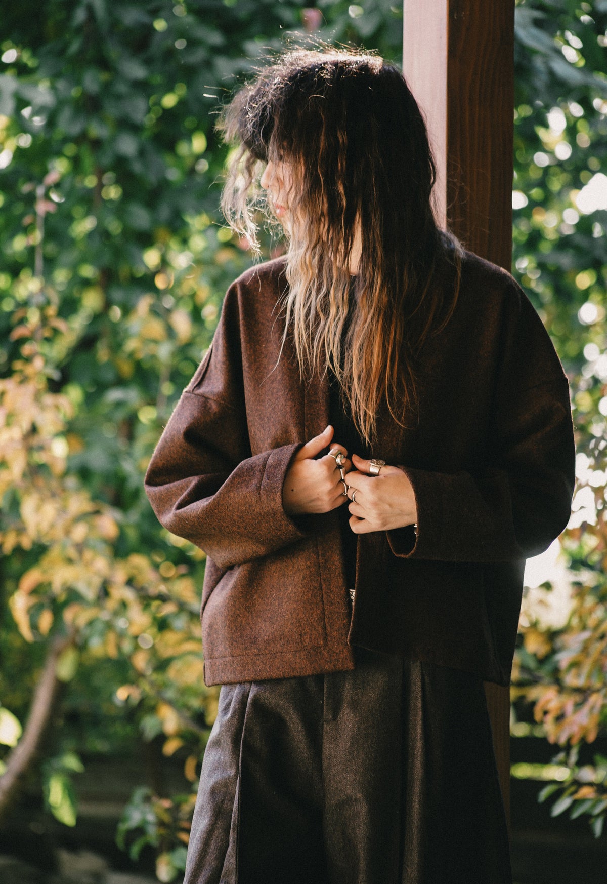 The Pilgrim Boiled Wool Coat